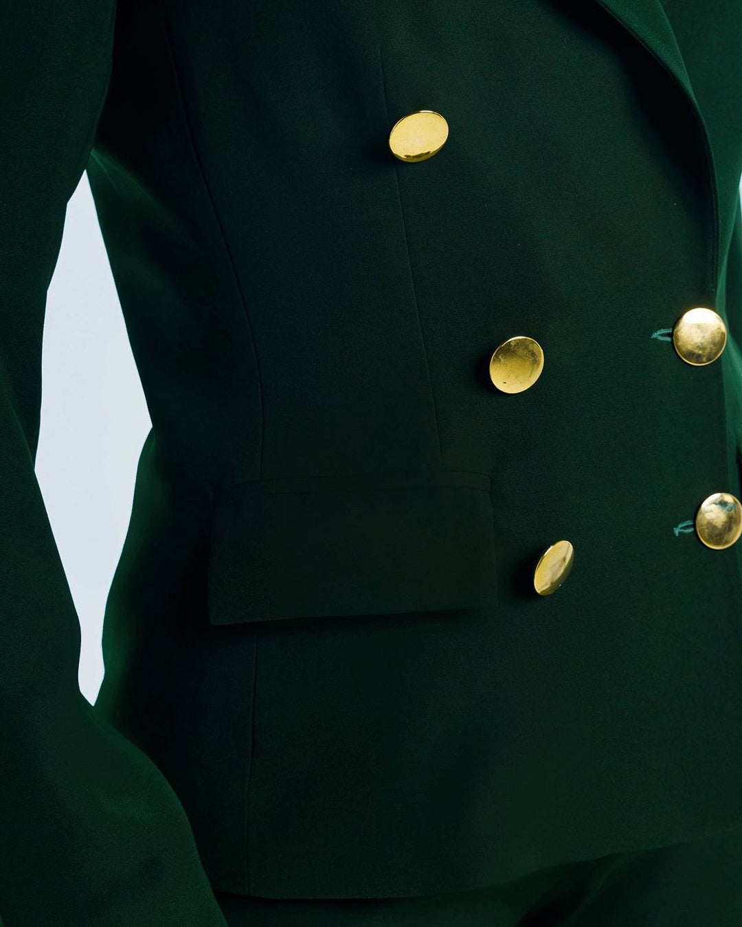 TEXTURED DOUBLE-BREASTED SUIT - MOONMAINS EGY