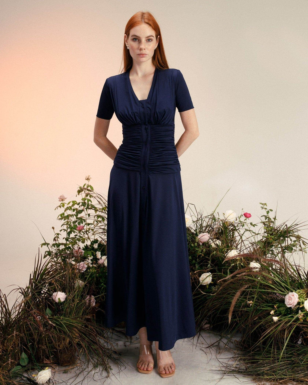 Peony Midi Dress - MOONMAINS EGY