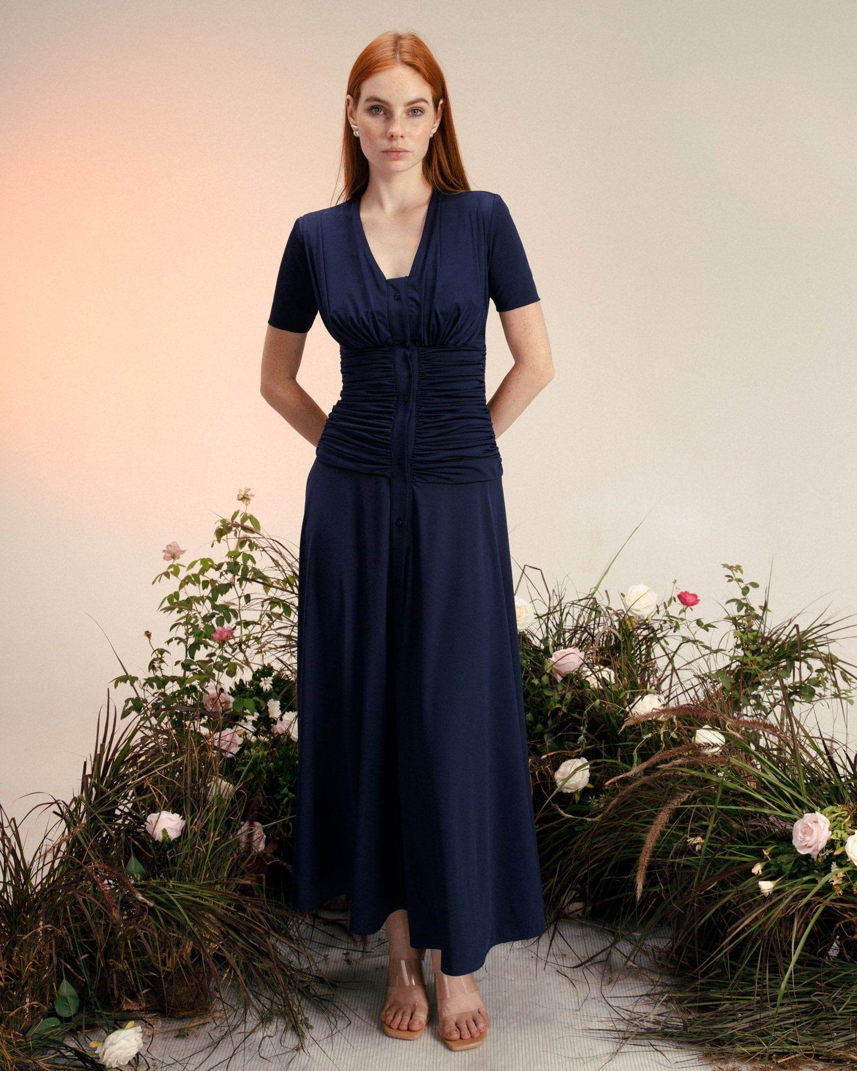 Peony Midi Dress - MOONMAINS EGY