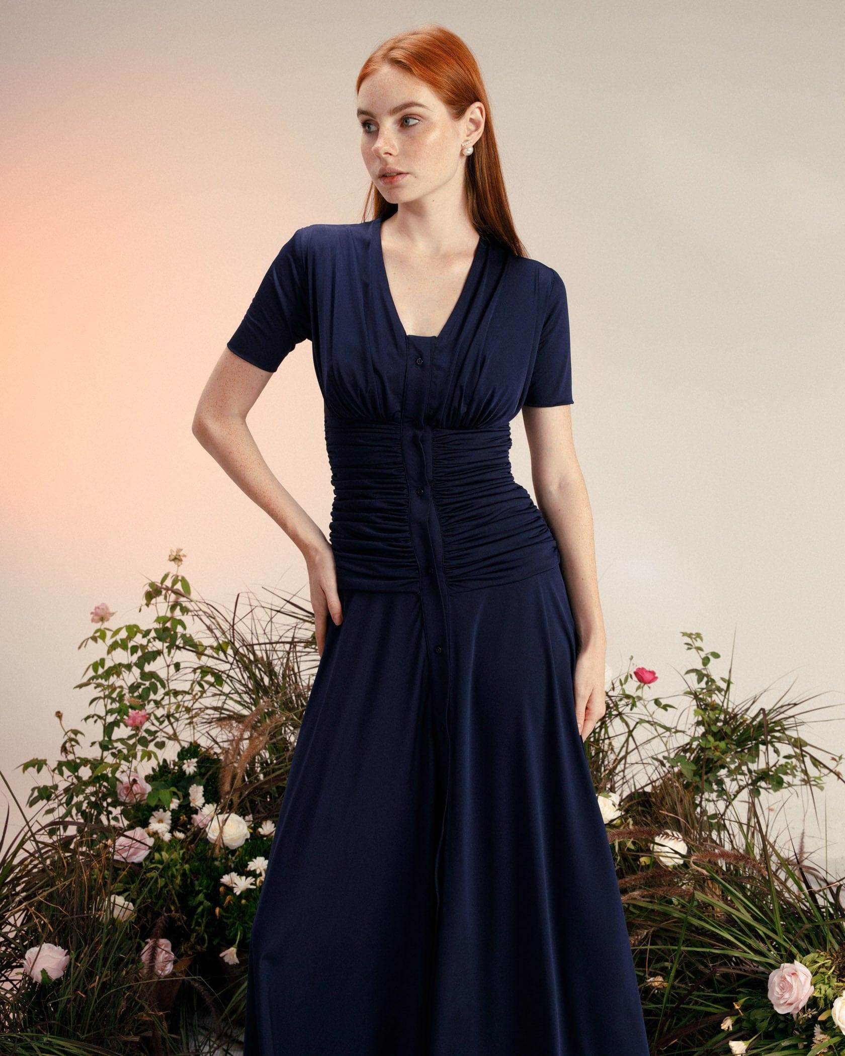 Peony Midi Dress - MOONMAINS EGY