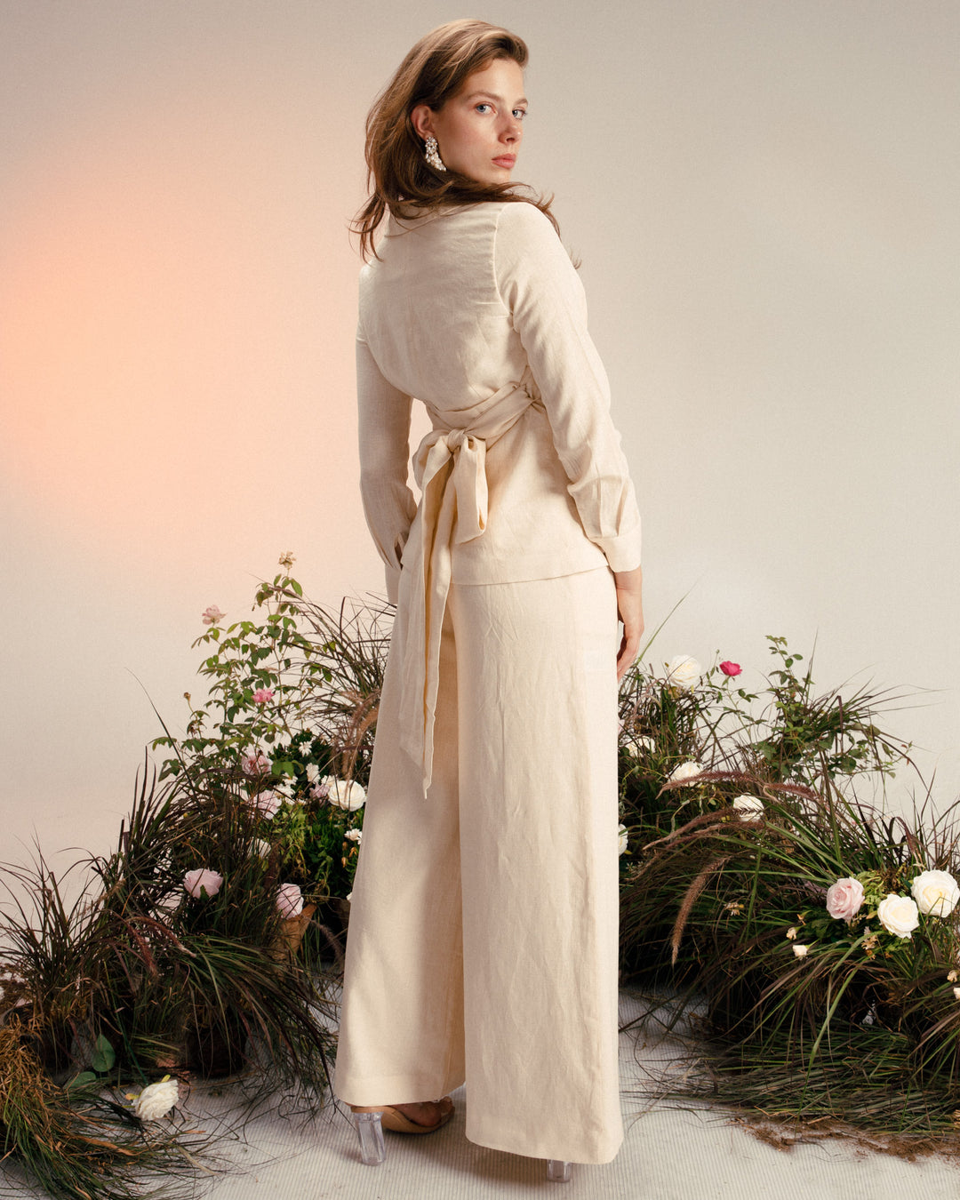 Elegance Tailored Linen Suit