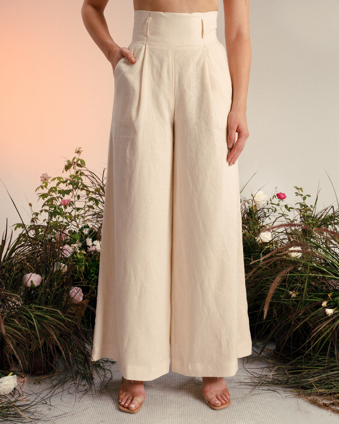 Elegance Tailored Linen Suit
