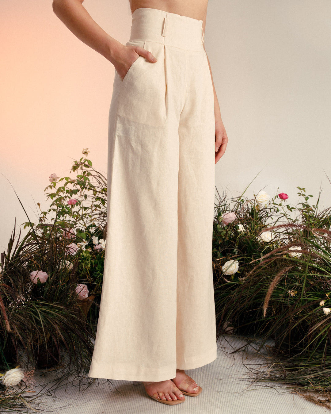 Elegance Tailored Linen Suit