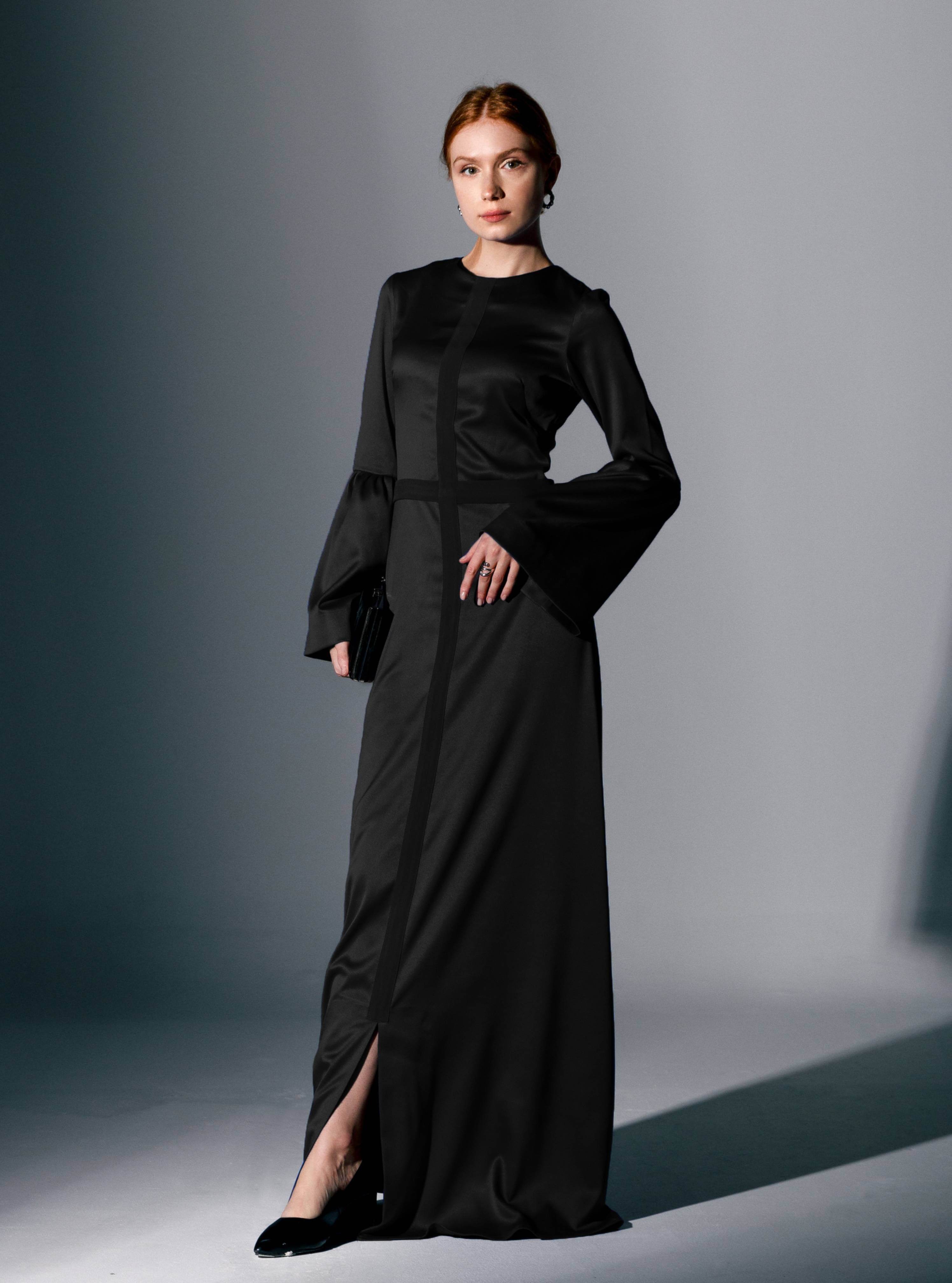 SILK GROWN DRESS - MOONMAINS EGY