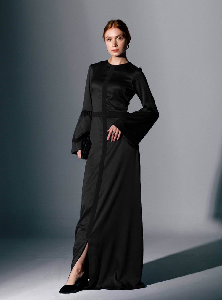 SILK GROWN DRESS - MOONMAINS EGY