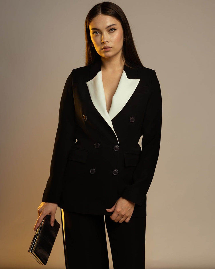 TAILORED DOUBLE BREASTED SUIT - MOONMAINS EGY