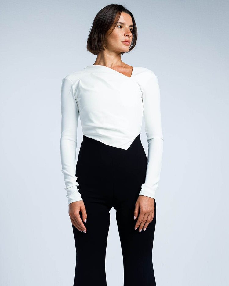 SARA JUMPSUIT IN BLACK AND WHITE - MOONMAINS EGY