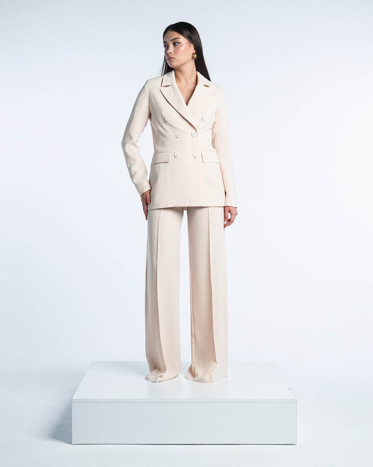 DOUBLE BREASTED BLAZER - MOONMAINS EGY