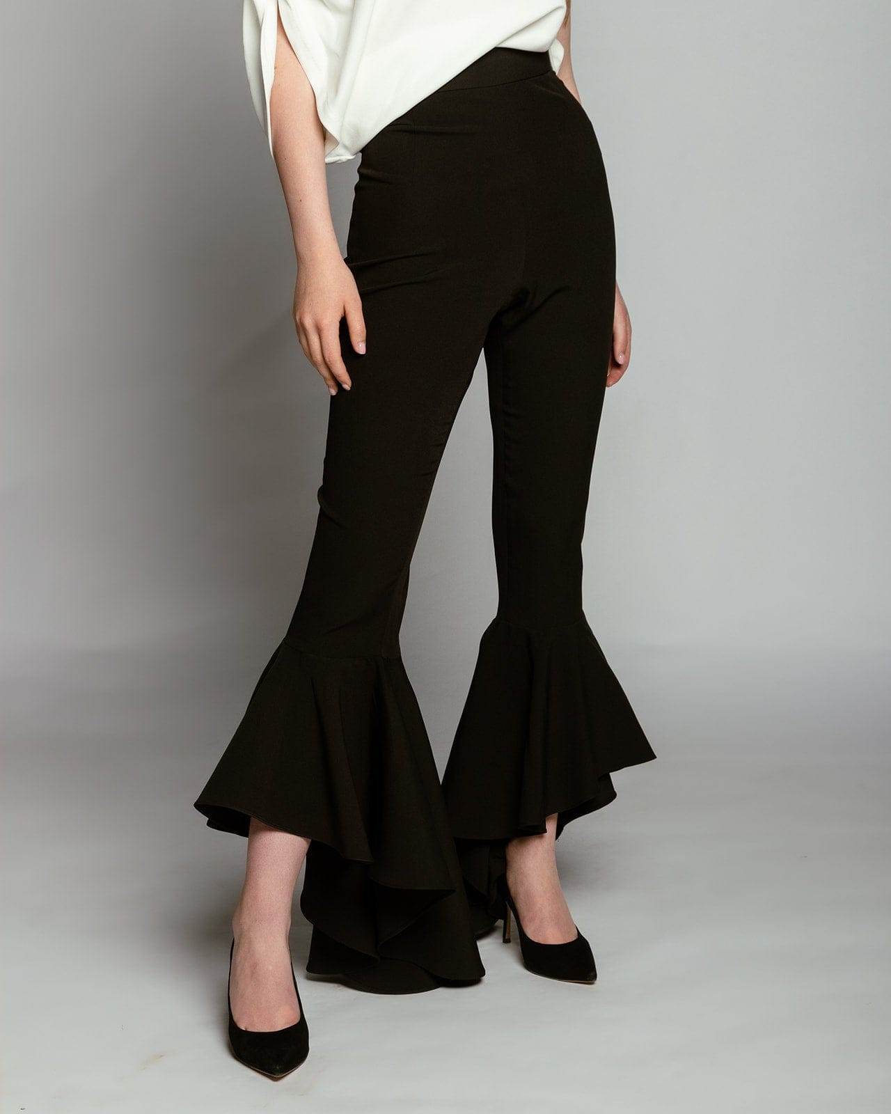 RUFFLED PANTS - MOONMAINS EGY