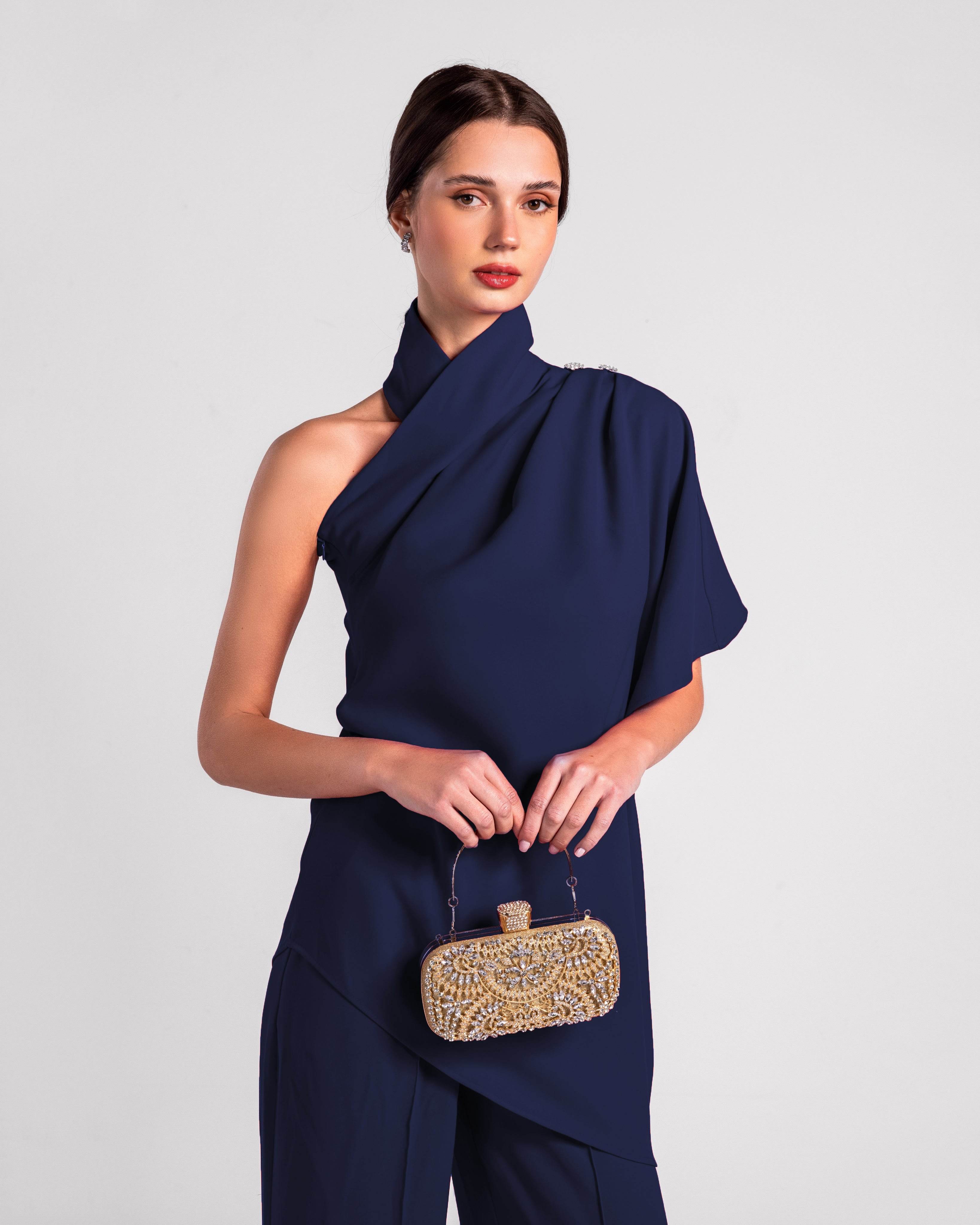 Isabella's Asymmetrical Blouse - MOONMAINS EGY