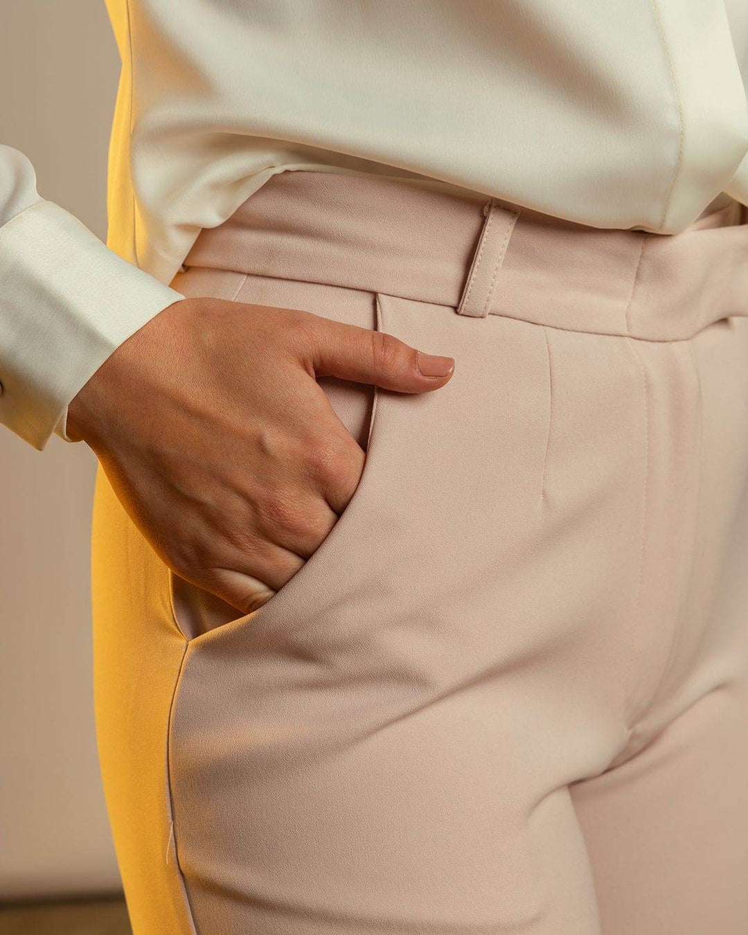 BASIC STRAIGHT FIT TROUSERS - MOONMAINS EGY