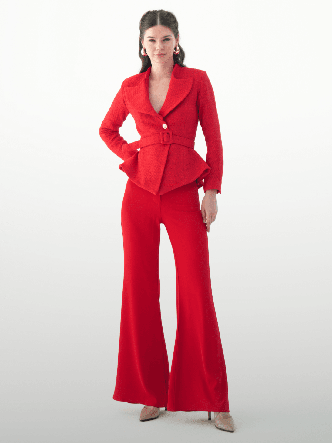 Tweed and Crepe suit - MOONMAINS EGY