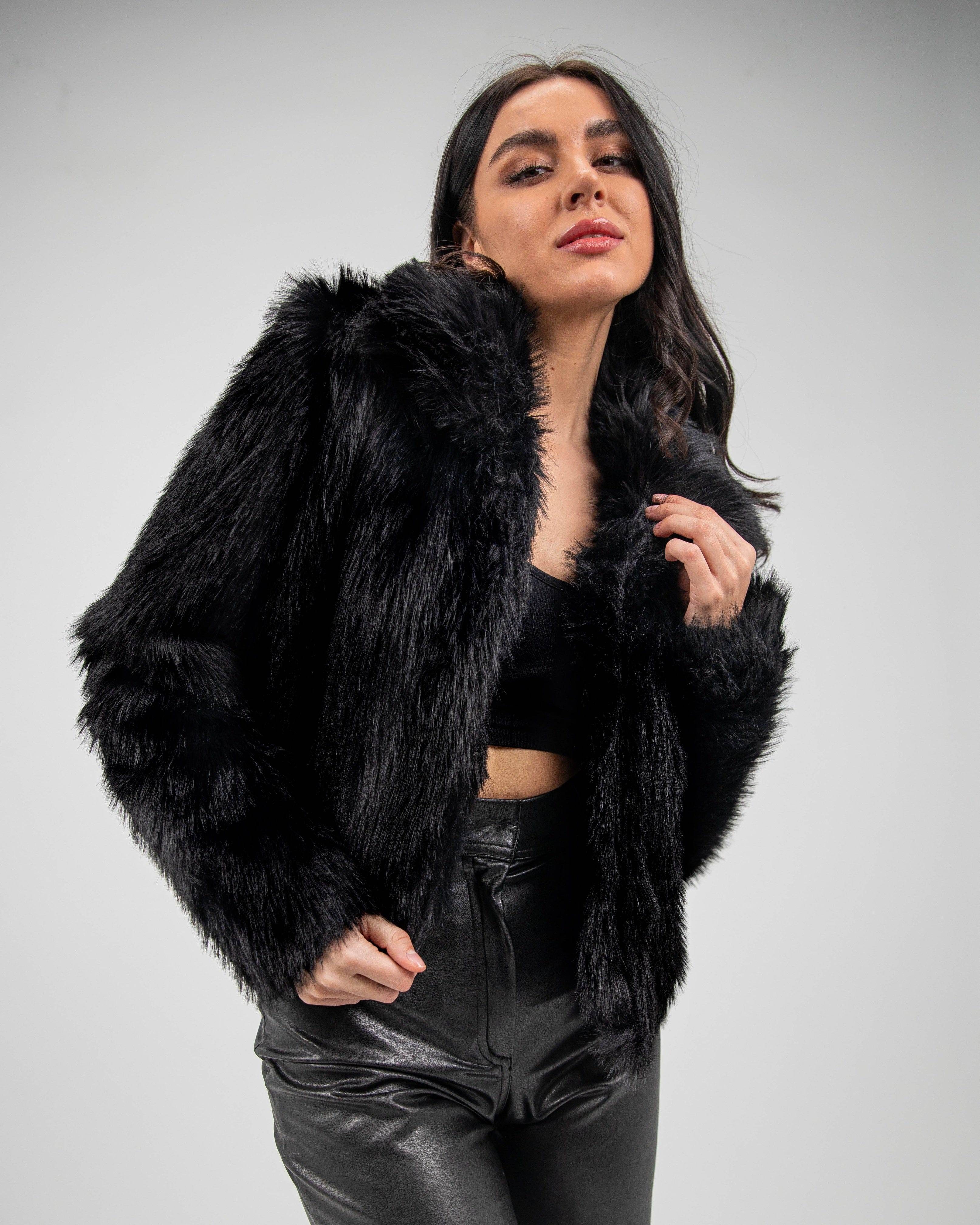FAUX FUR JACKET - MOONMAINS EGY