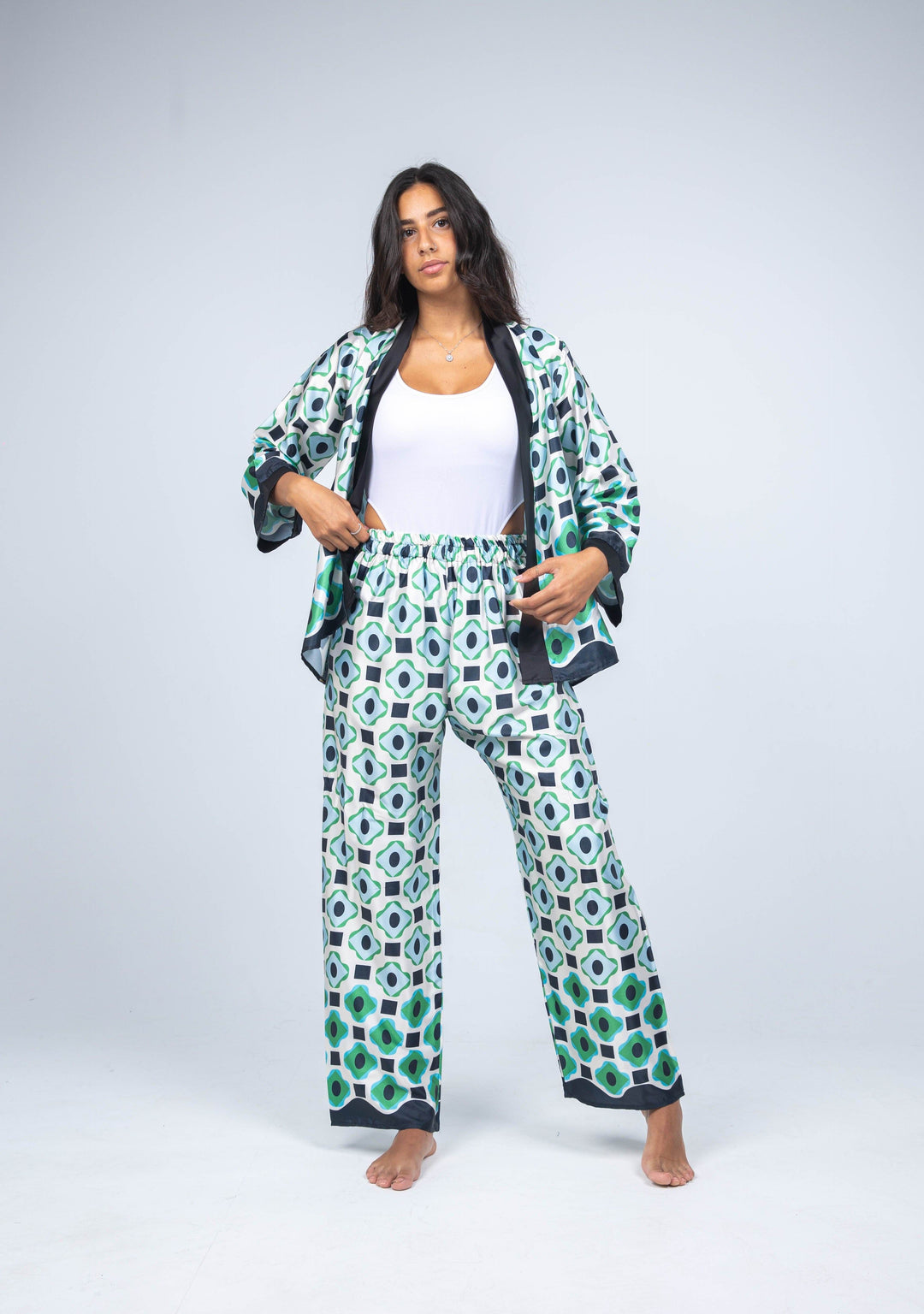 FAUX FUR COLLAR COAT WITH BELT - MOONMAINS EGY