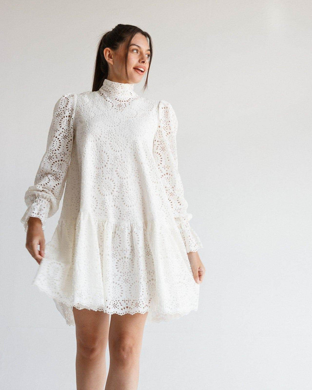 MINI EMBROIDERY DRESS - MOONMAINS EGY
