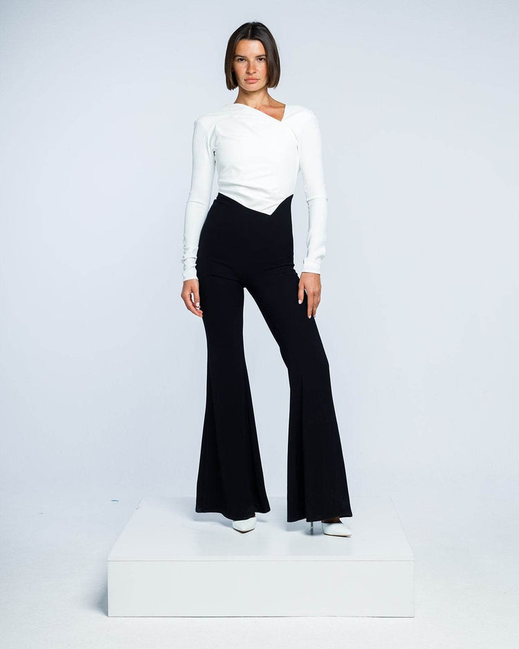 SARA JUMPSUIT IN BLACK AND WHITE - MOONMAINS EGY