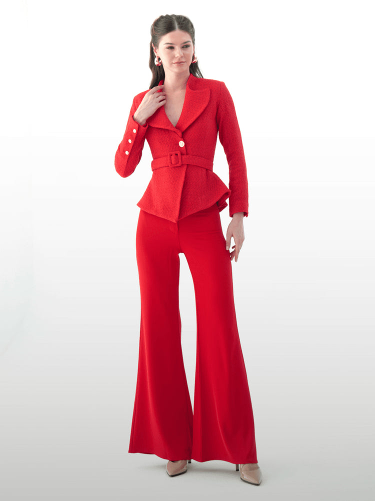 Tweed and Crepe suit - MOONMAINS EGY