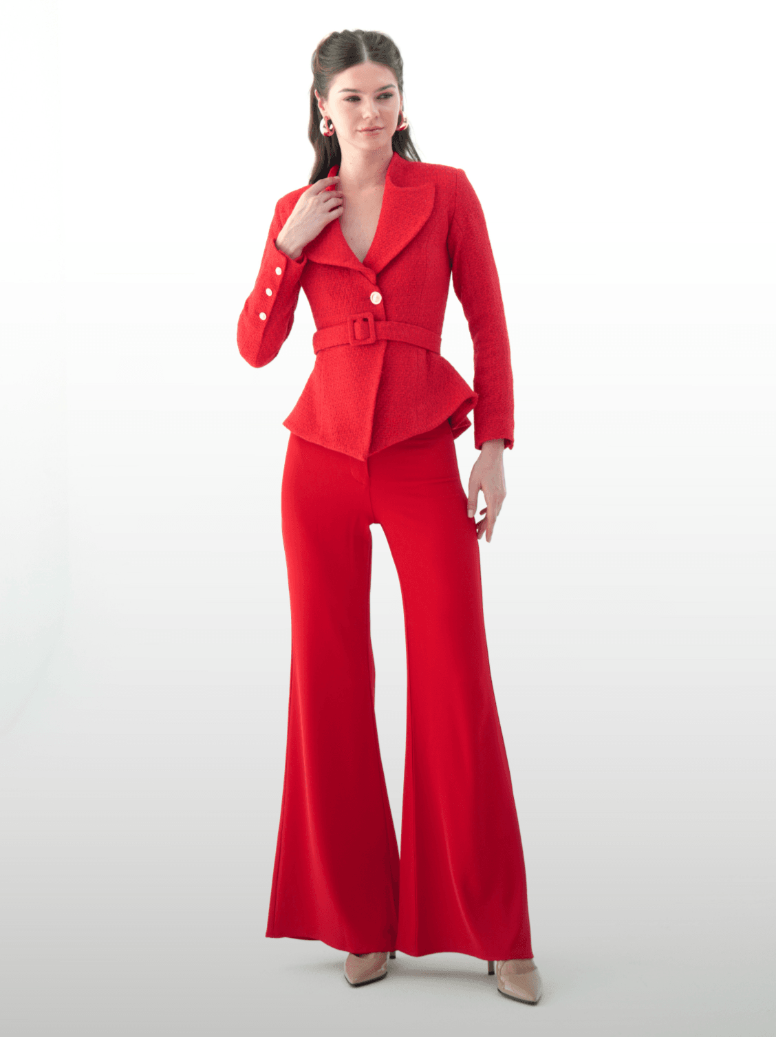 Tweed and Crepe suit - MOONMAINS EGY