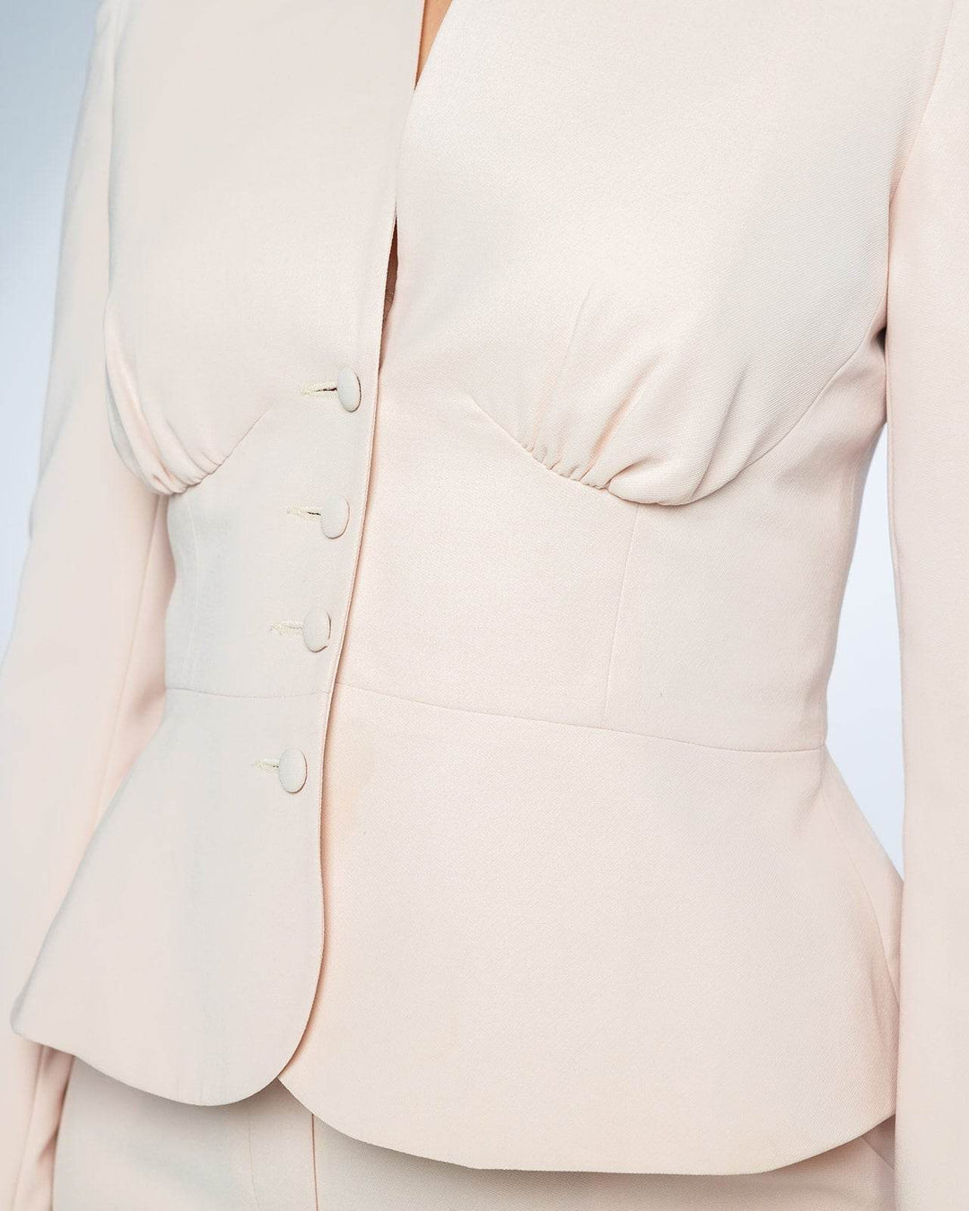 CAMELA BELTED MINI BLAZER - MOONMAINS EGY