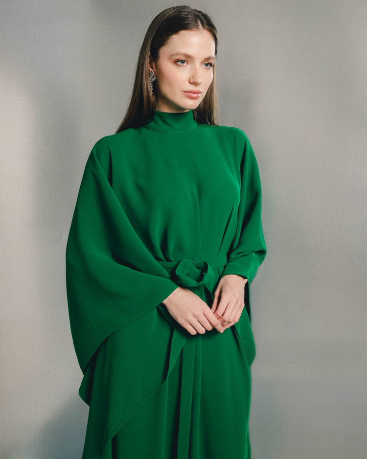 Loria Batwing sleeves dress - MOONMAINS EGY
