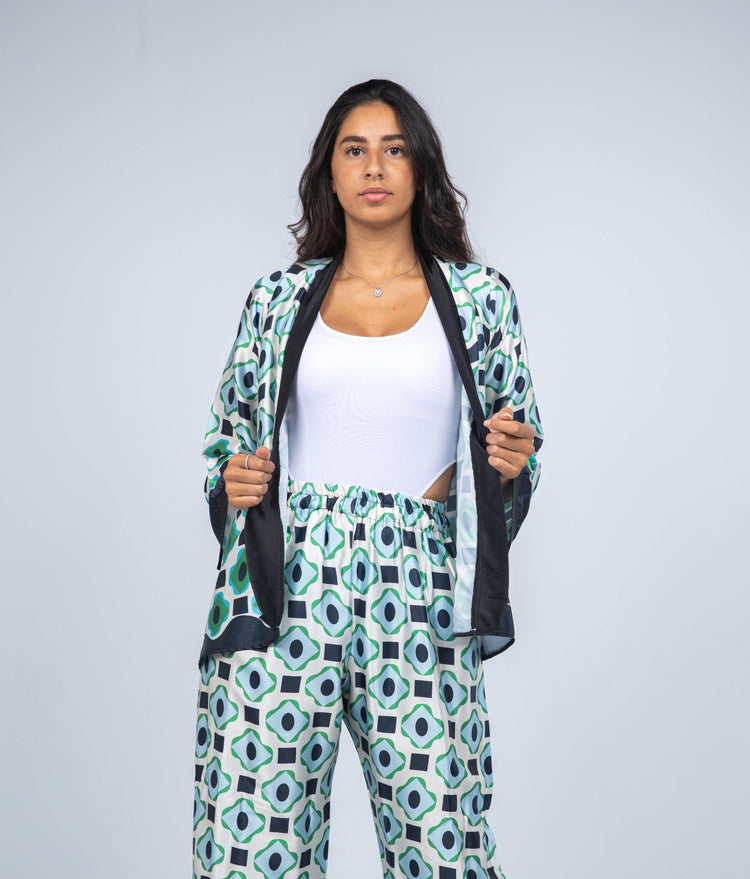 FAUX FUR COLLAR COAT WITH BELT - MOONMAINS EGY