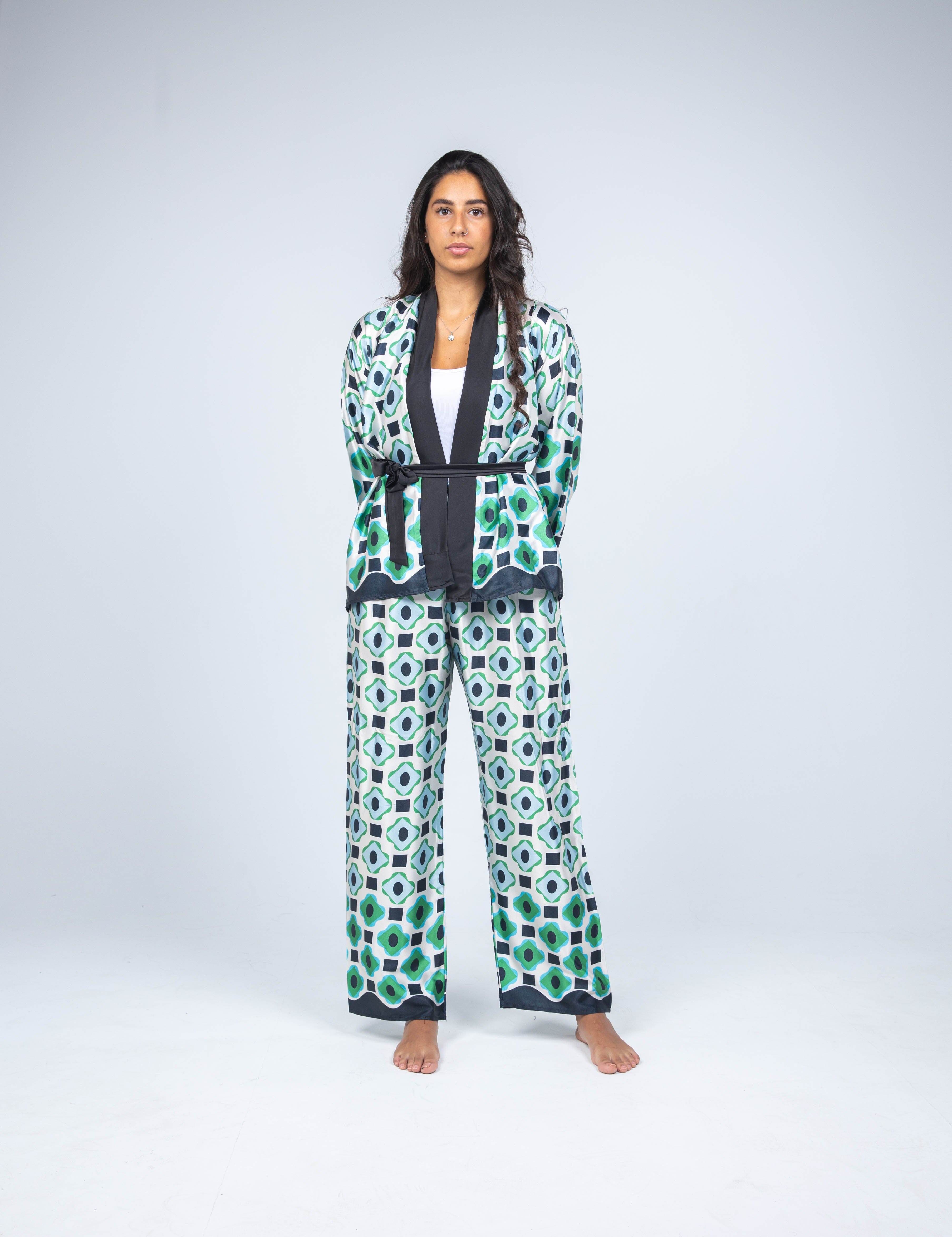 FAUX FUR COLLAR COAT WITH BELT - MOONMAINS EGY