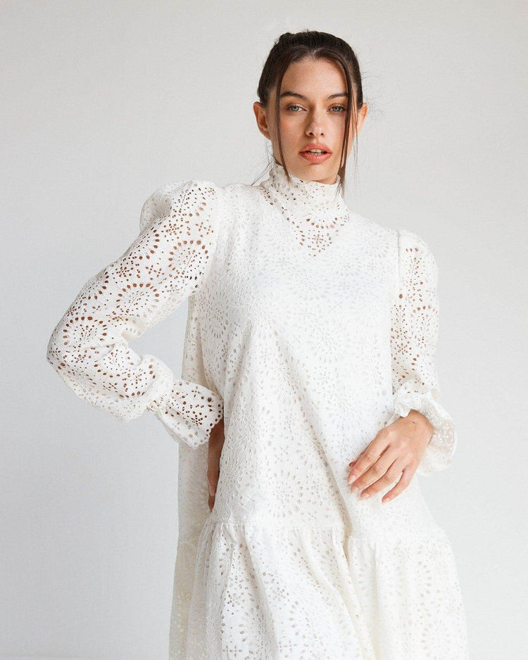 MINI EMBROIDERY DRESS - MOONMAINS EGY