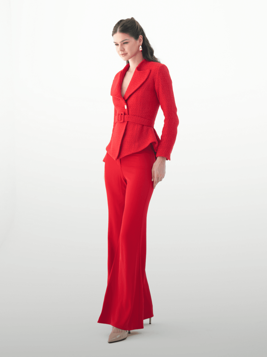 Tweed and Crepe suit - MOONMAINS EGY