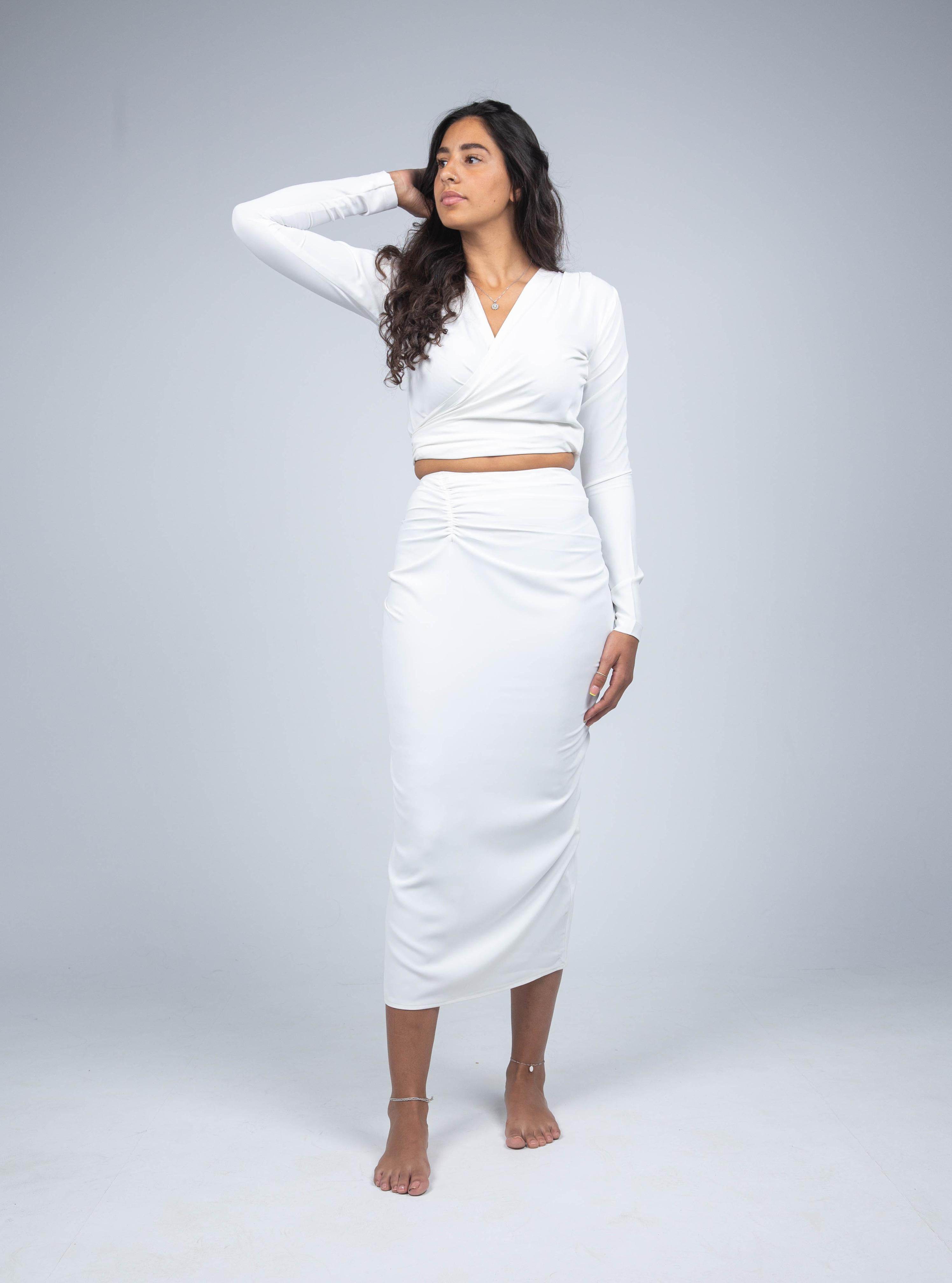 DRAPED SKIRT - MOONMAINS EGY