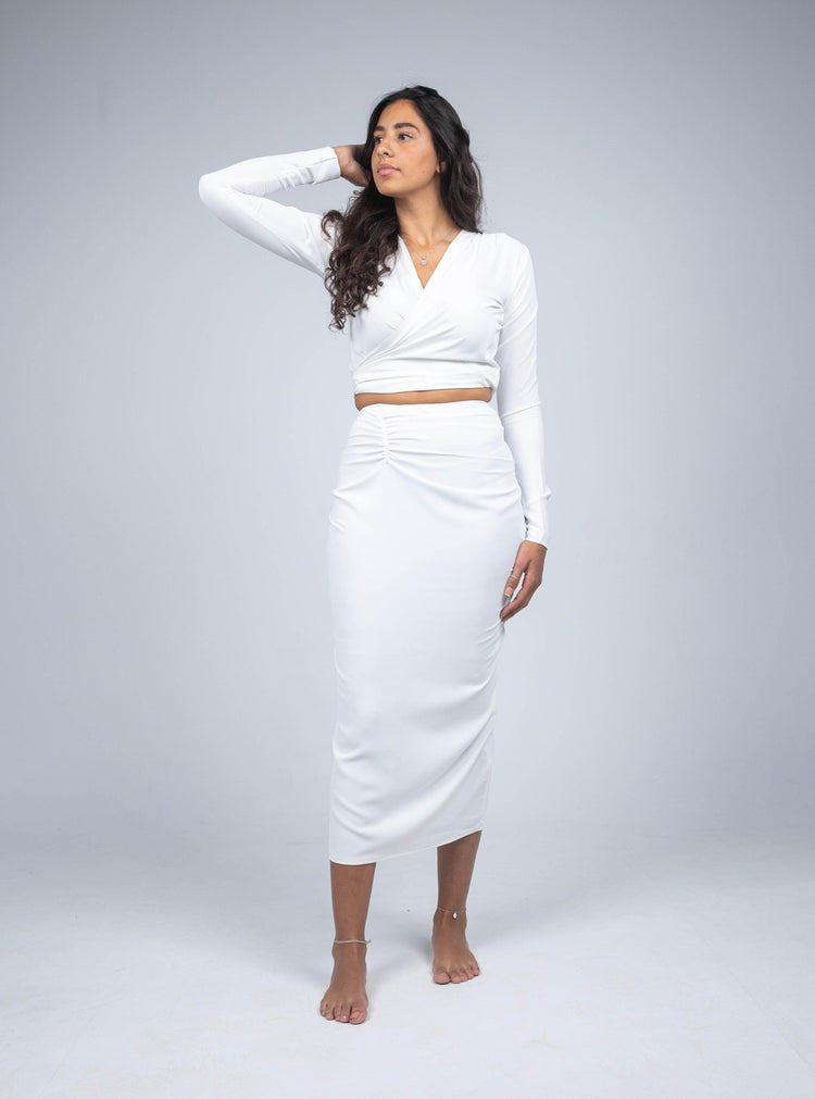 DRAPED SKIRT - MOONMAINS EGY