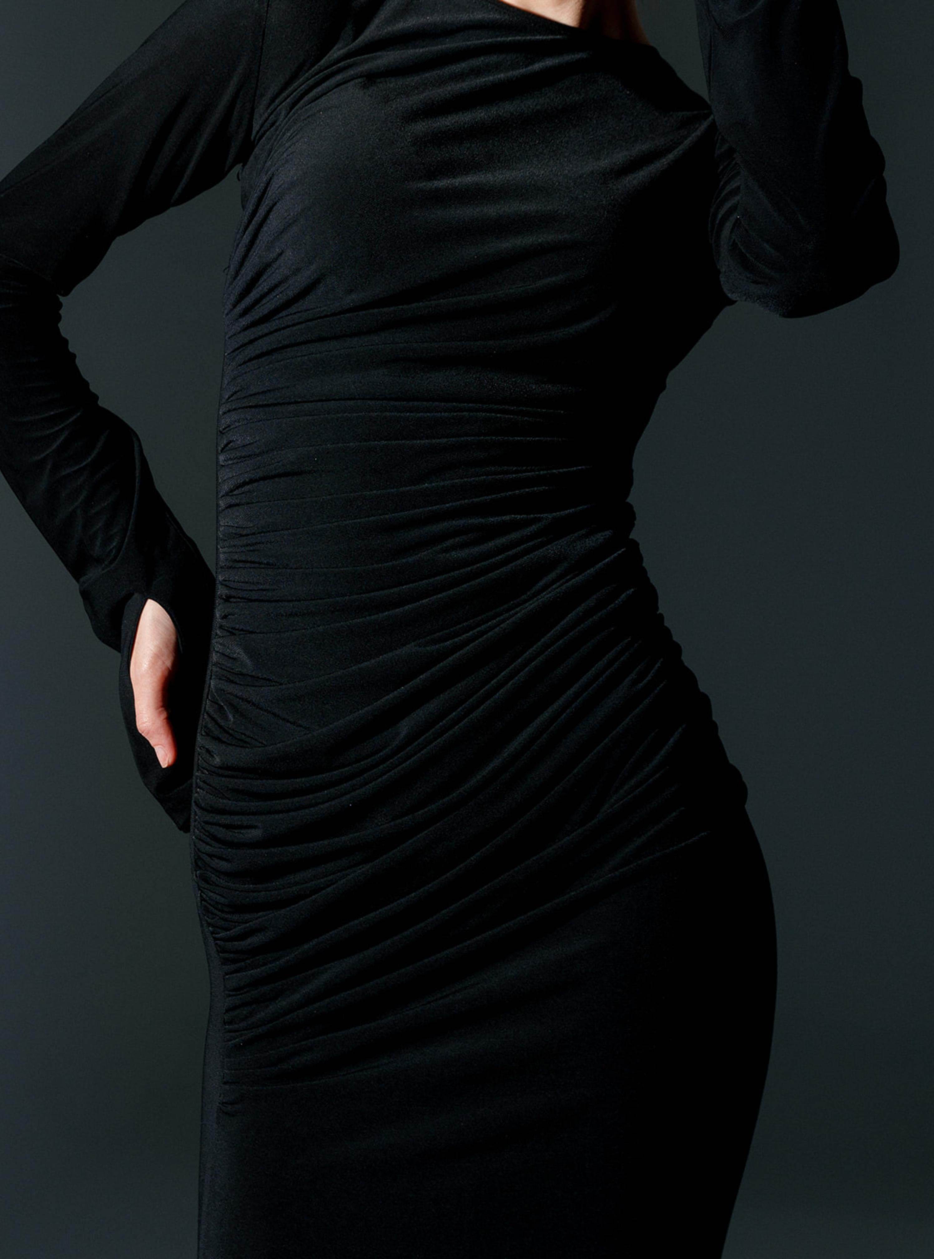 MARIA RUCHED JERSEY MAXI DRESS - MOONMAINS EGY