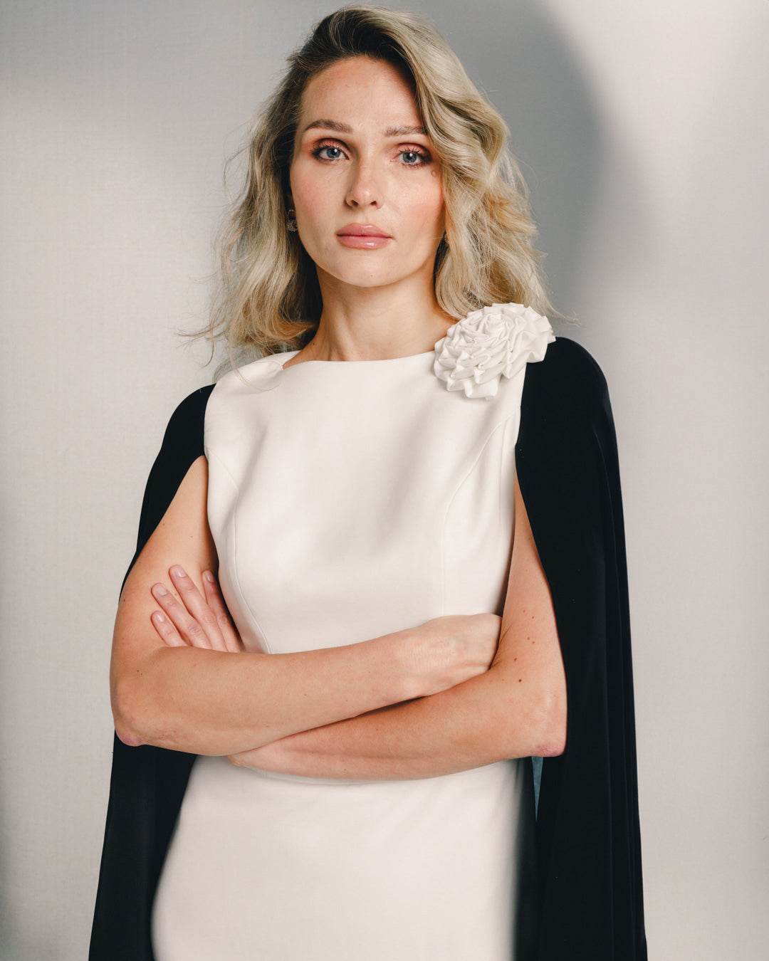 SERA CAPE MAXI DRESS - MOONMAINS EGY