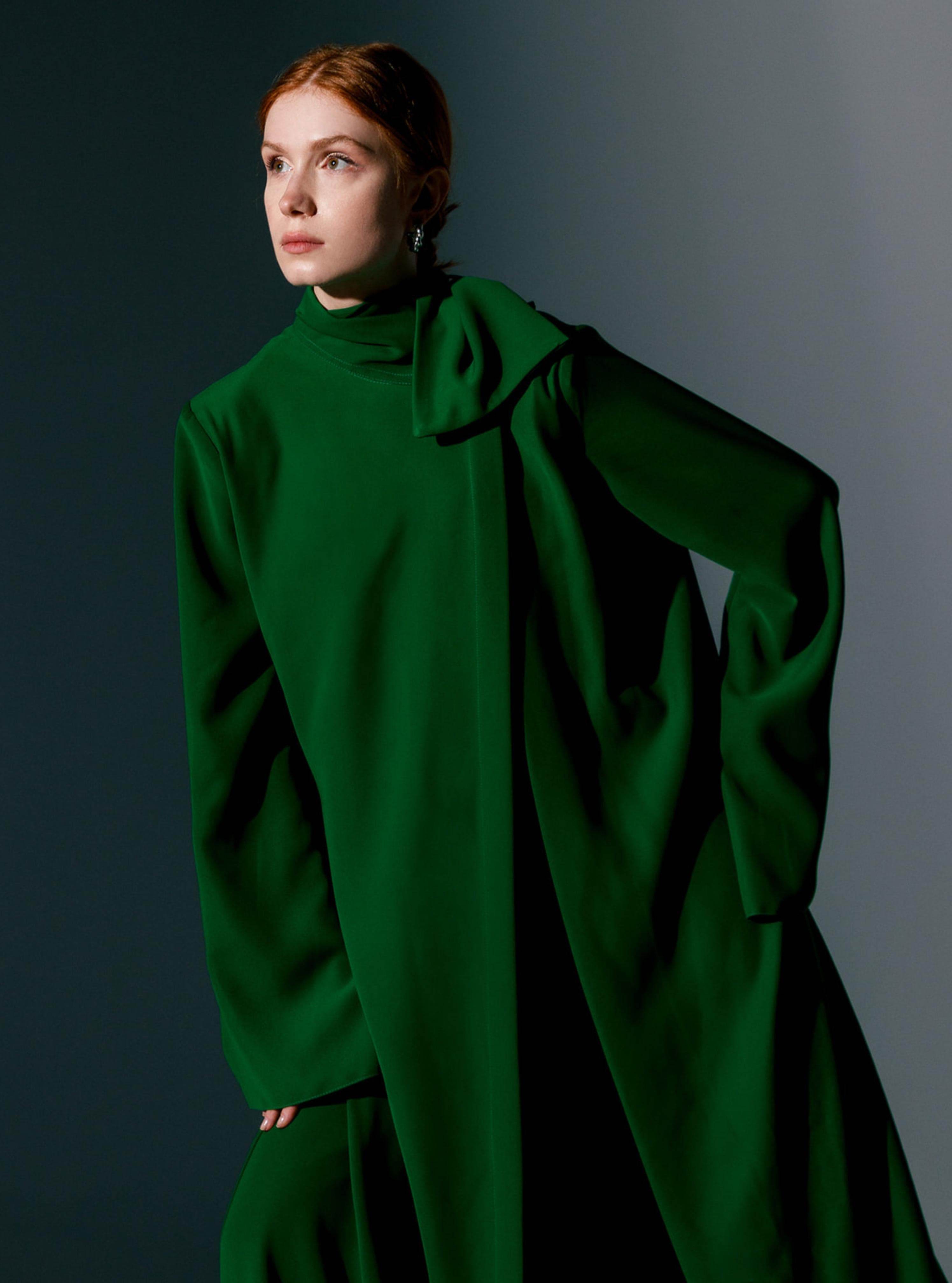 Dallie CREPE SILK GOWN - MOONMAINS EGY