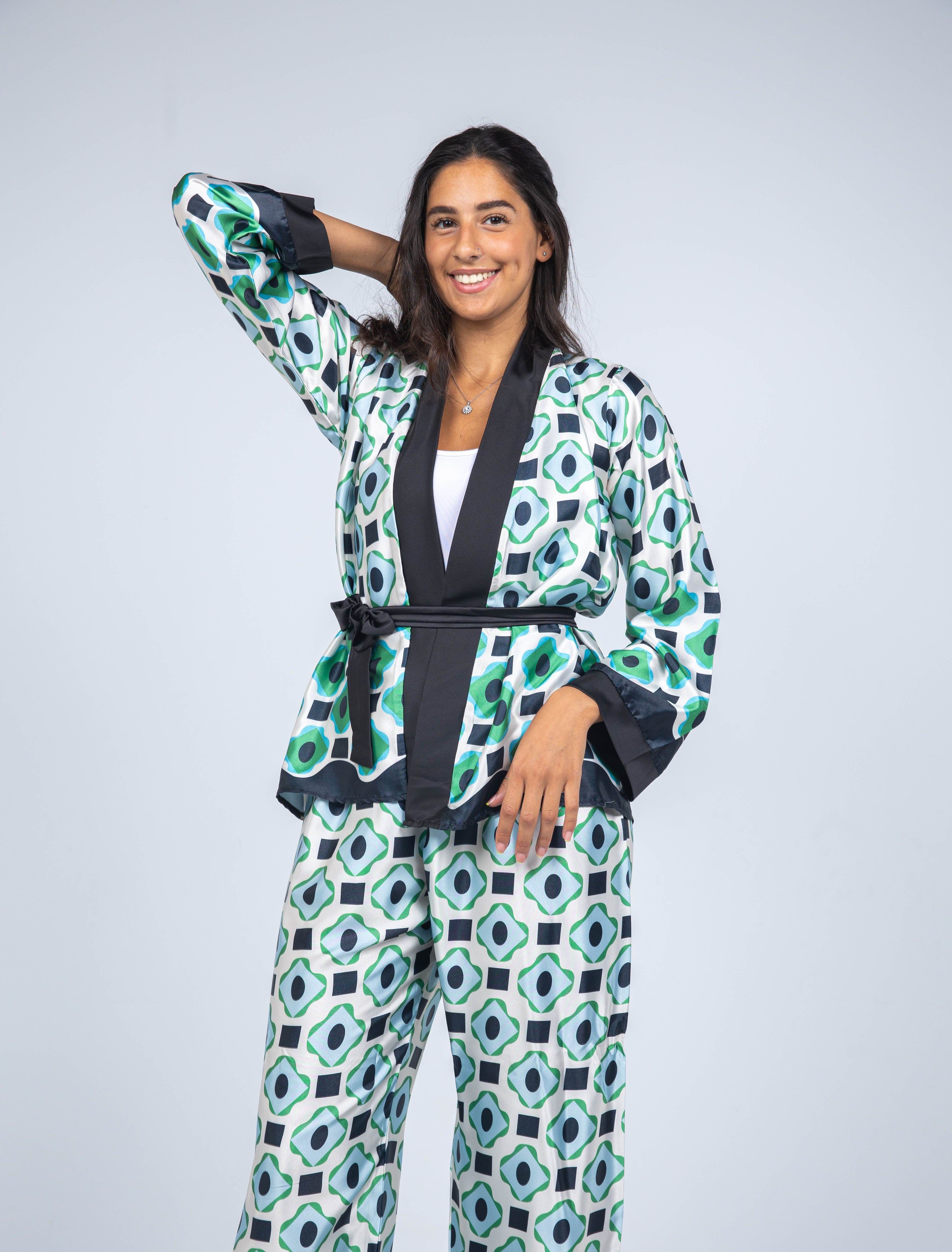 FAUX FUR COLLAR COAT WITH BELT - MOONMAINS EGY