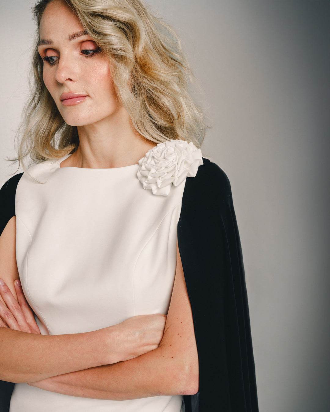 SERA CAPE MAXI DRESS - MOONMAINS EGY