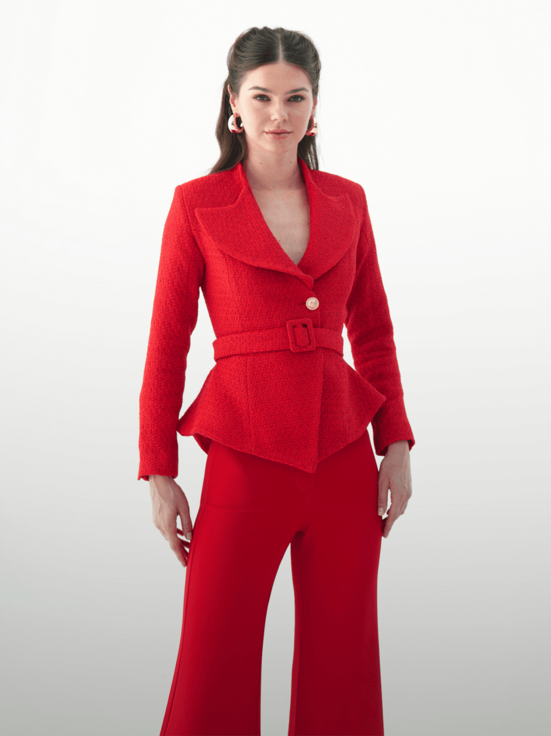 Tweed and Crepe suit - MOONMAINS EGY