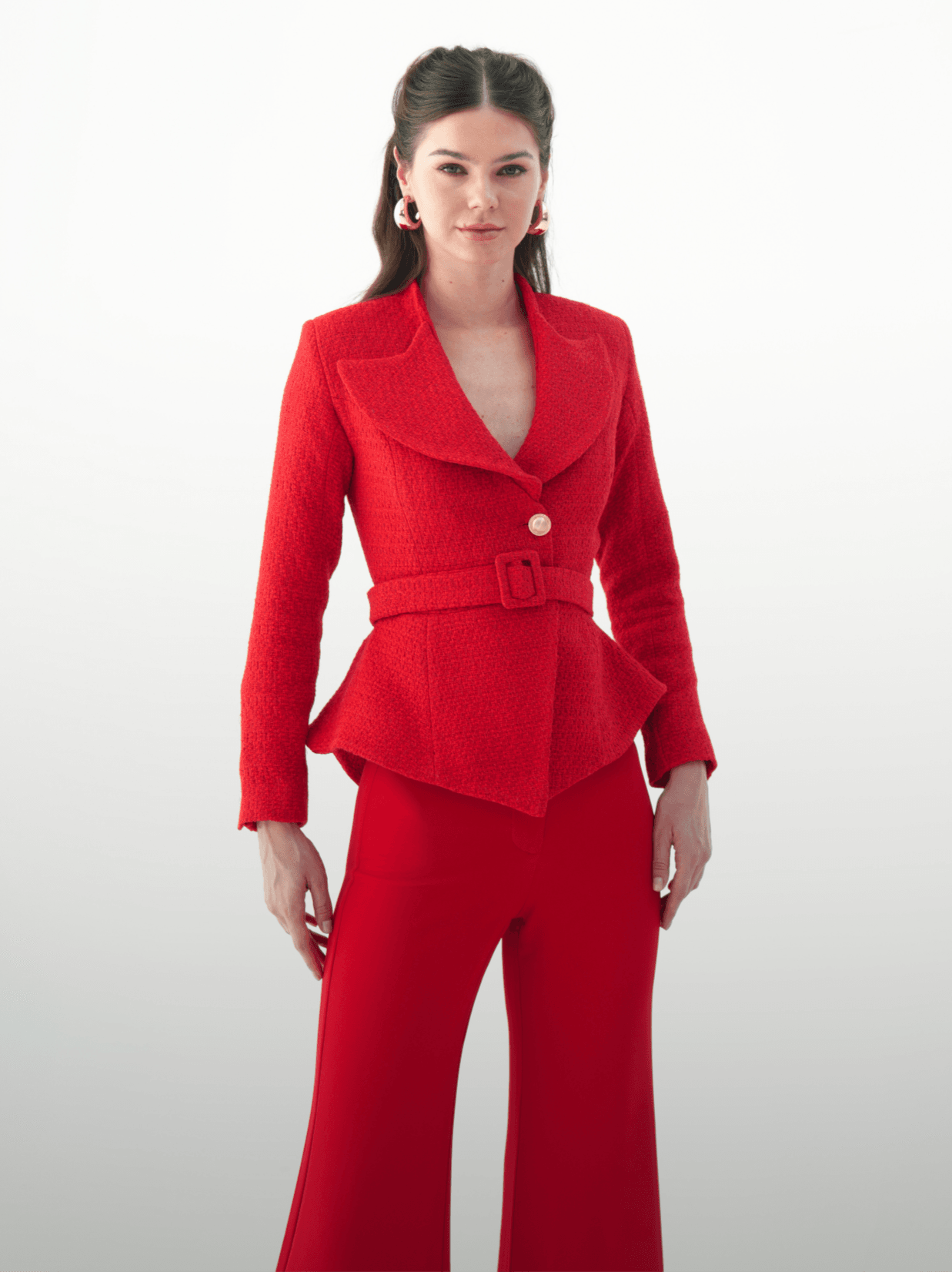 Tweed and Crepe suit - MOONMAINS EGY