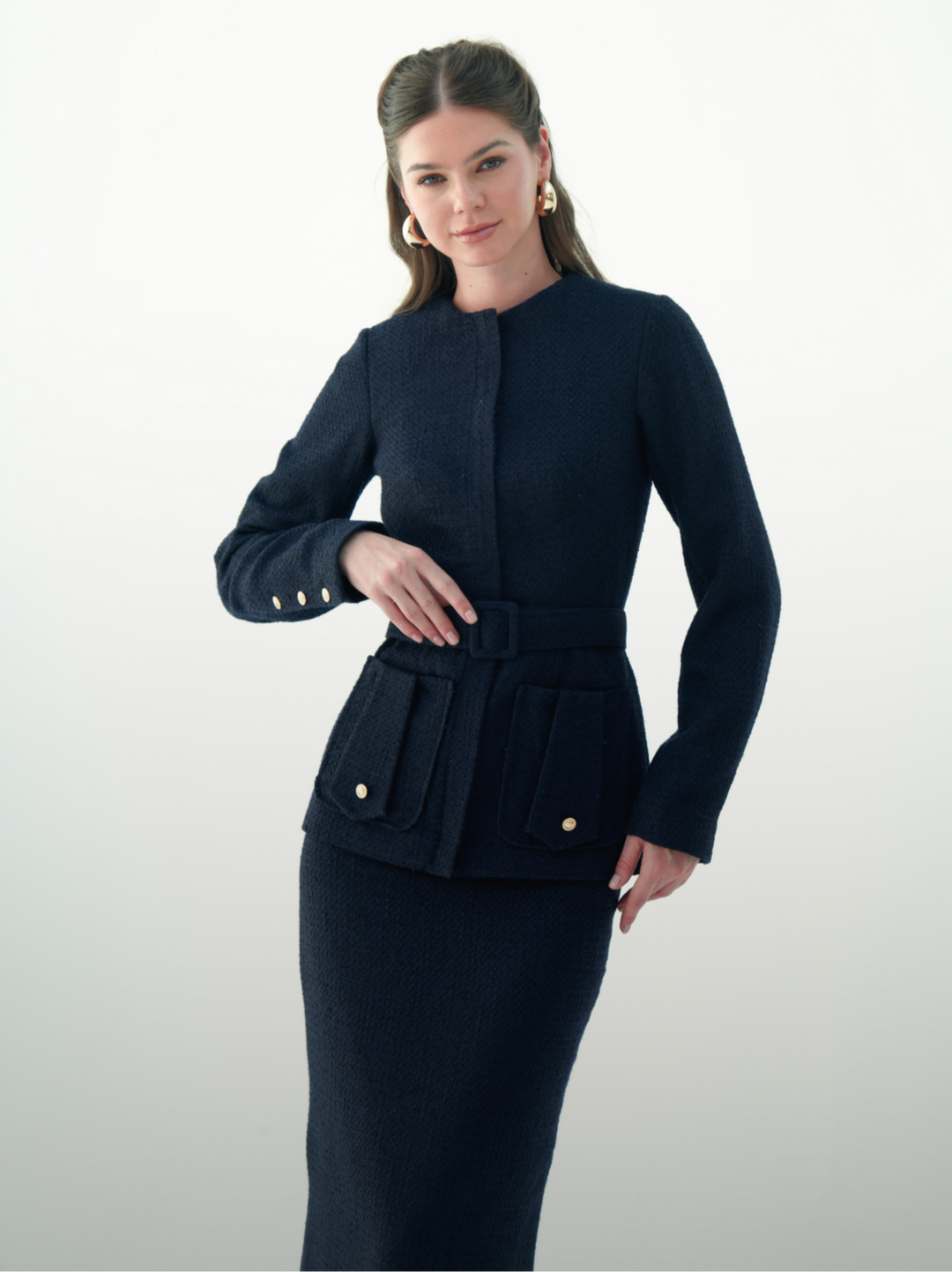 Moonlit Tweed Suit