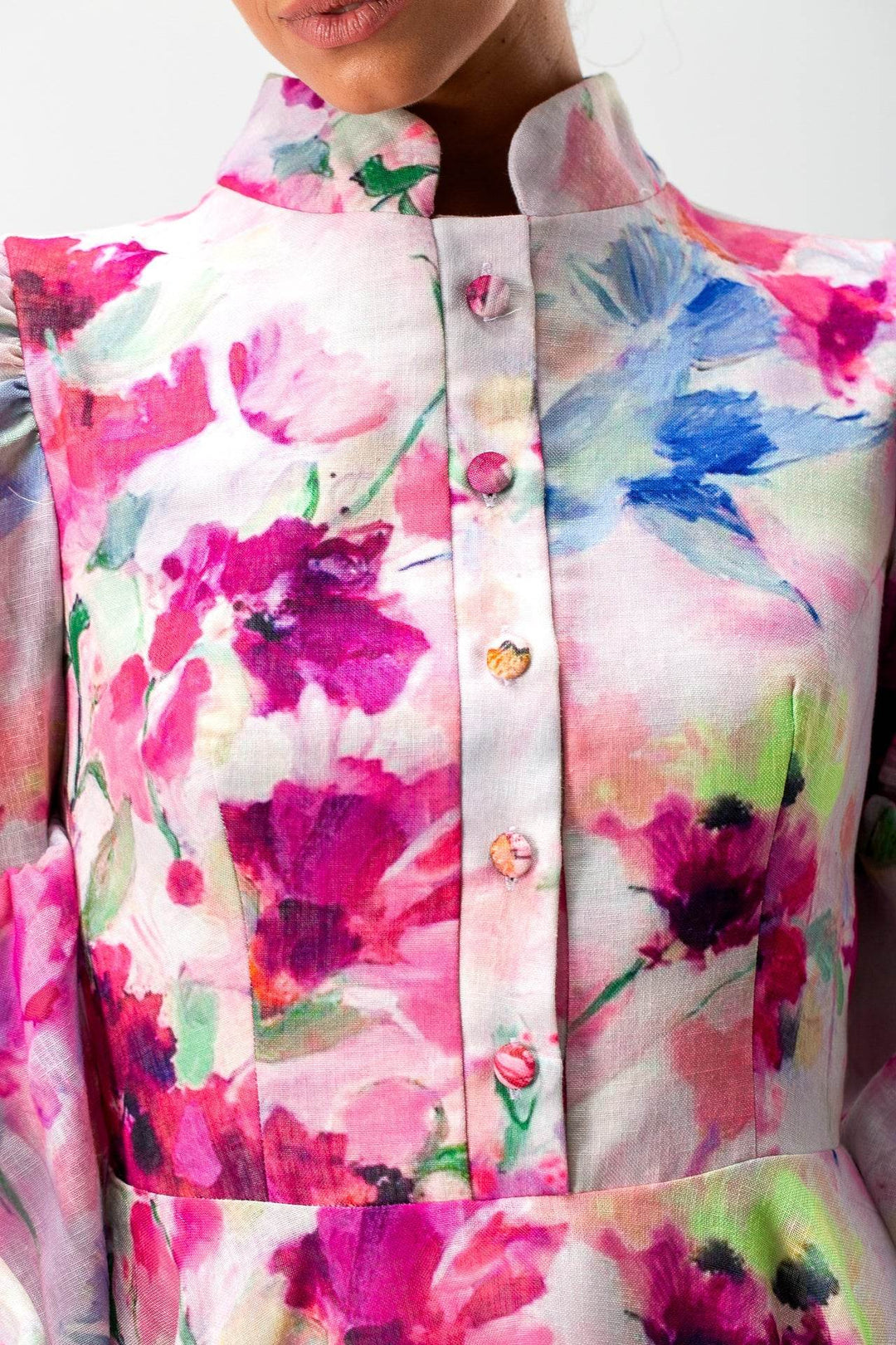 Odessa long sleeves Mini Dress - MOONMAINS EGY