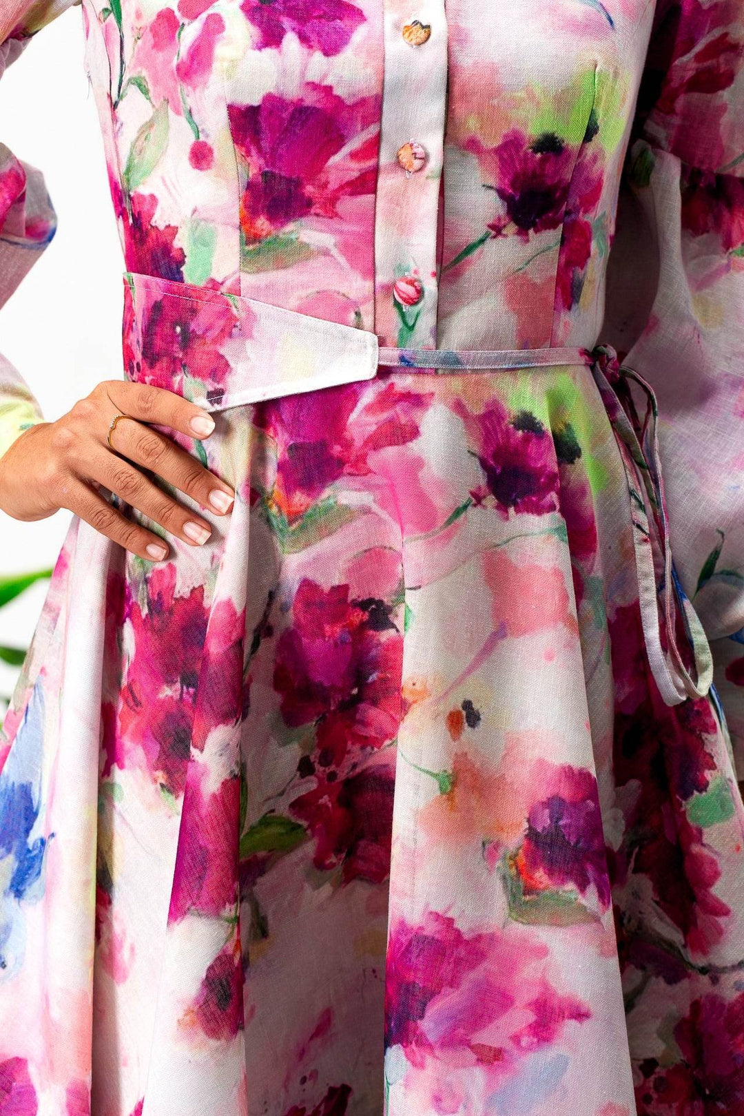 Odessa long sleeves Mini Dress - MOONMAINS EGY