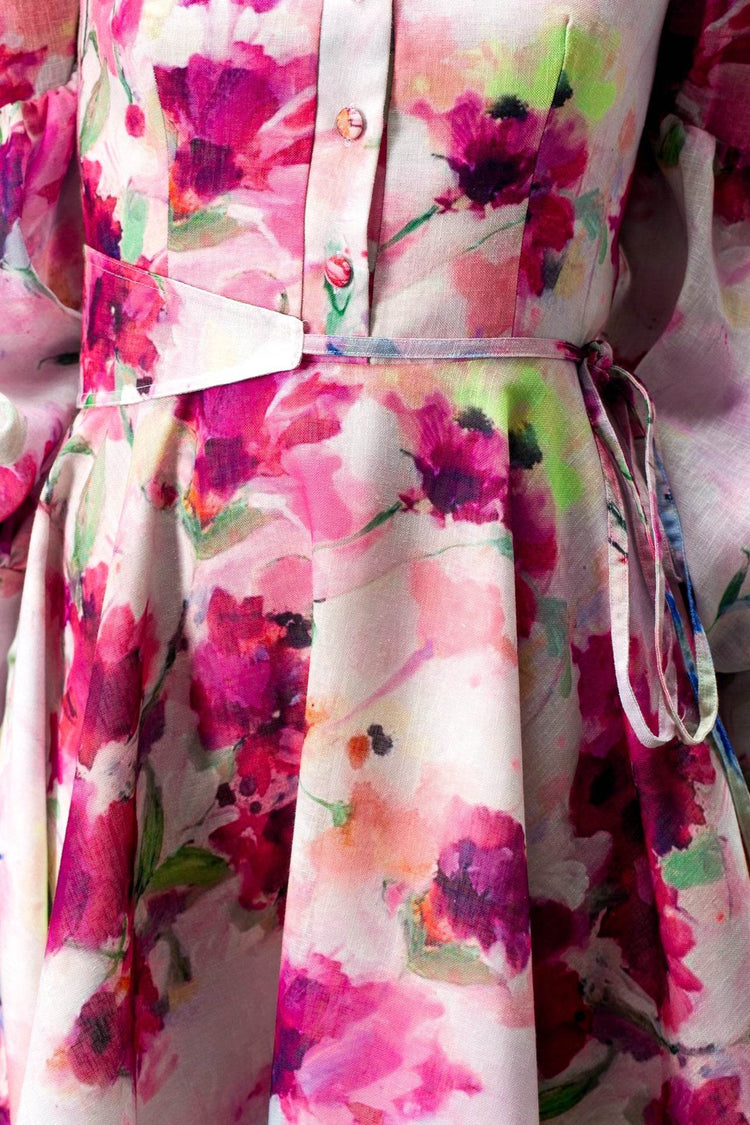 Odessa long sleeves Mini Dress - MOONMAINS EGY