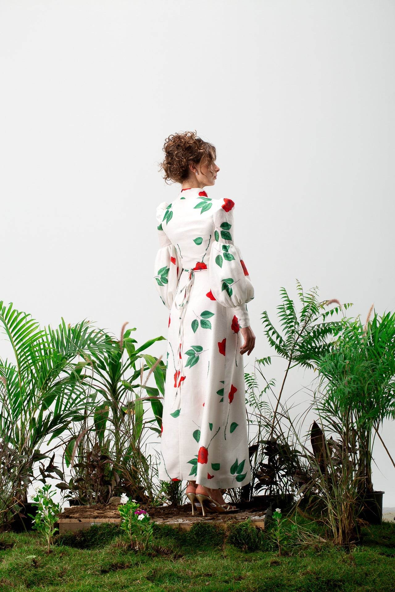 Maelissa Long sleeves maxi Dress - MOONMAINS EGY