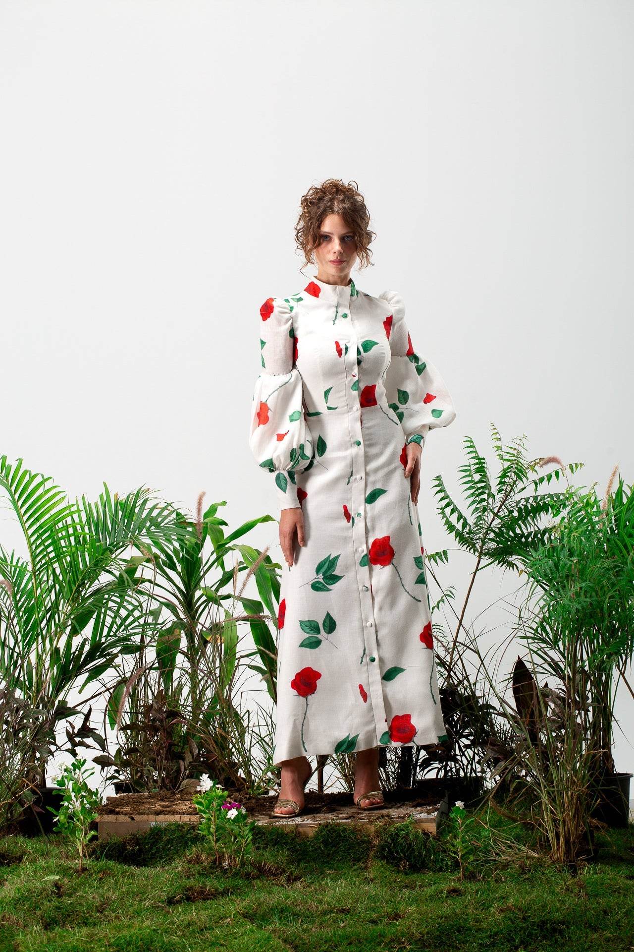 Maelissa Long sleeves maxi Dress - MOONMAINS EGY