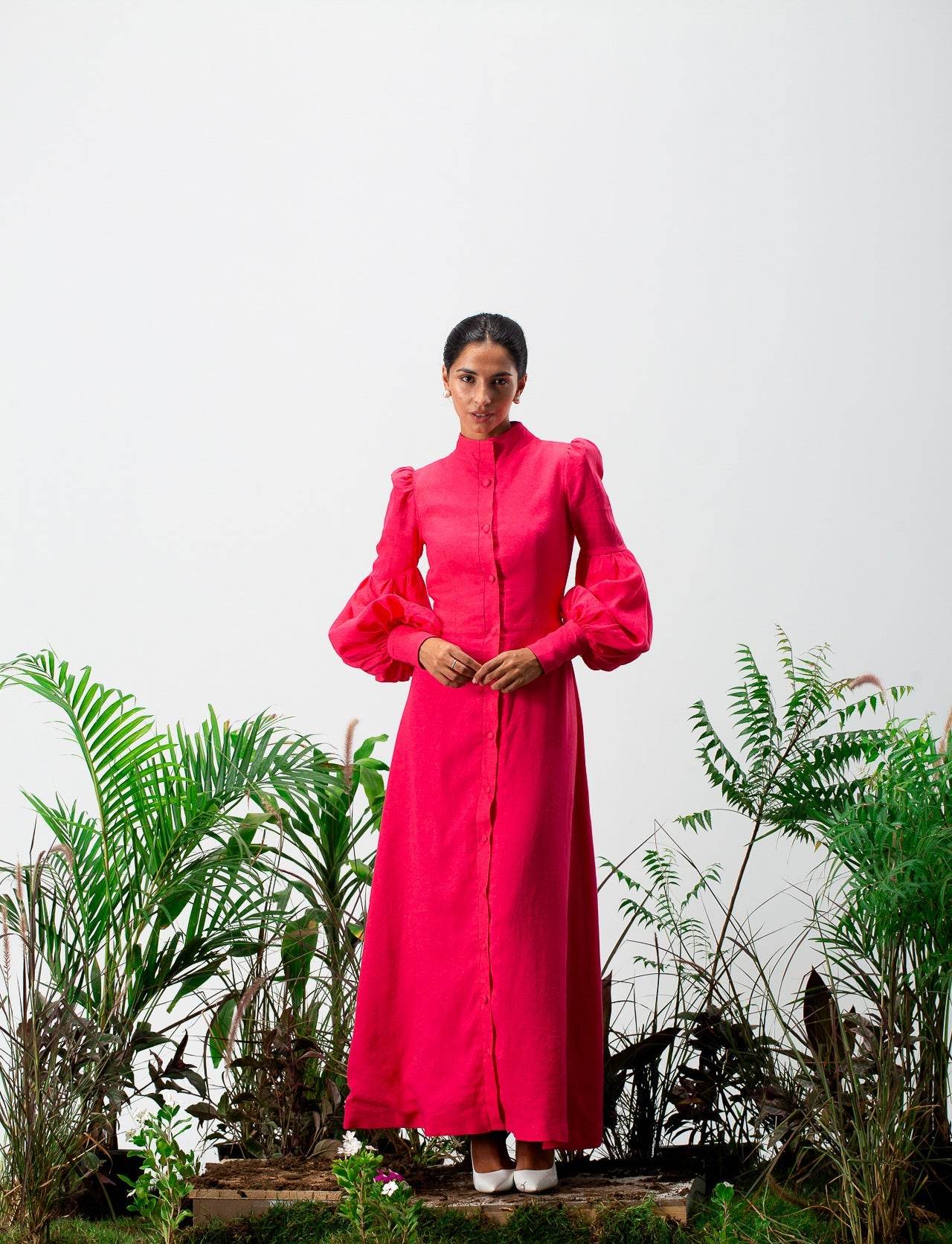 Isaline longsleeves maxi dress - MOONMAINS EGY