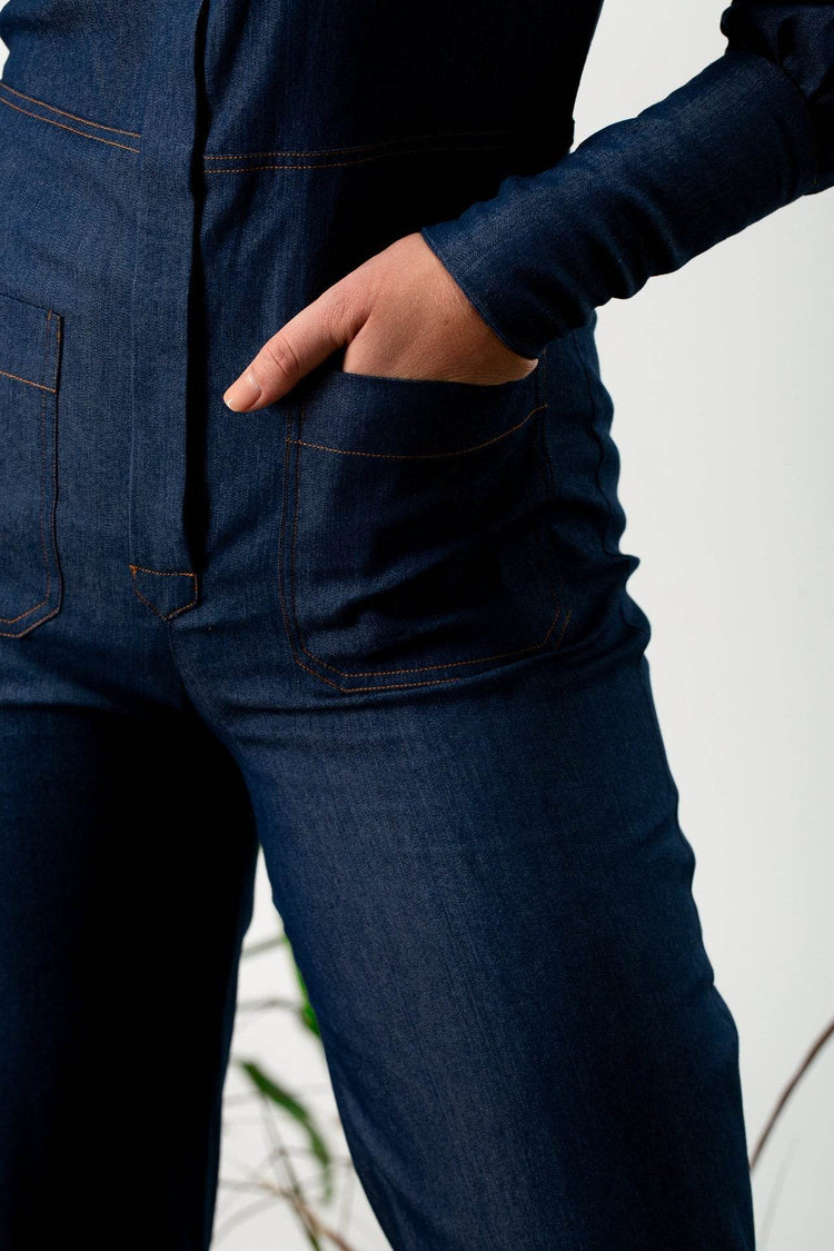 Rulla Denim Jumpsuit - MOONMAINS EGY