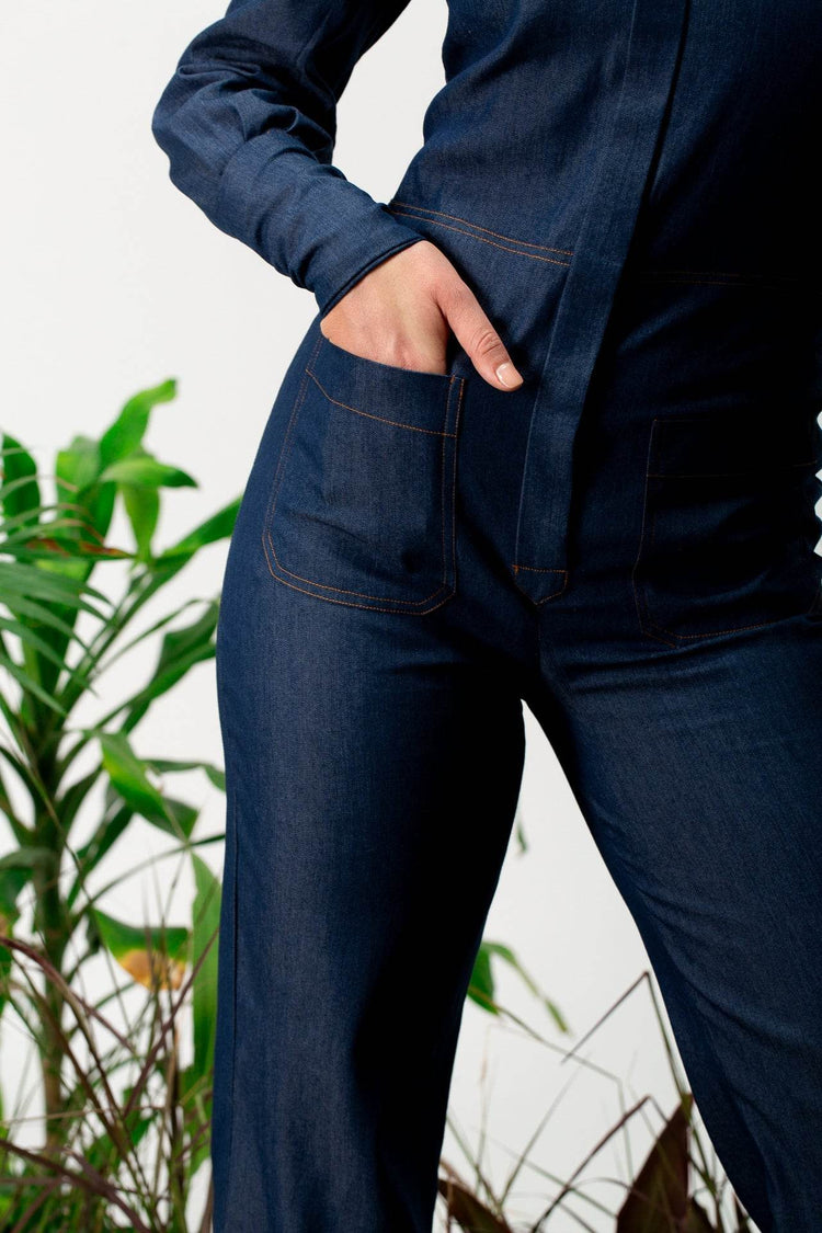 Rulla Denim Jumpsuit - MOONMAINS EGY