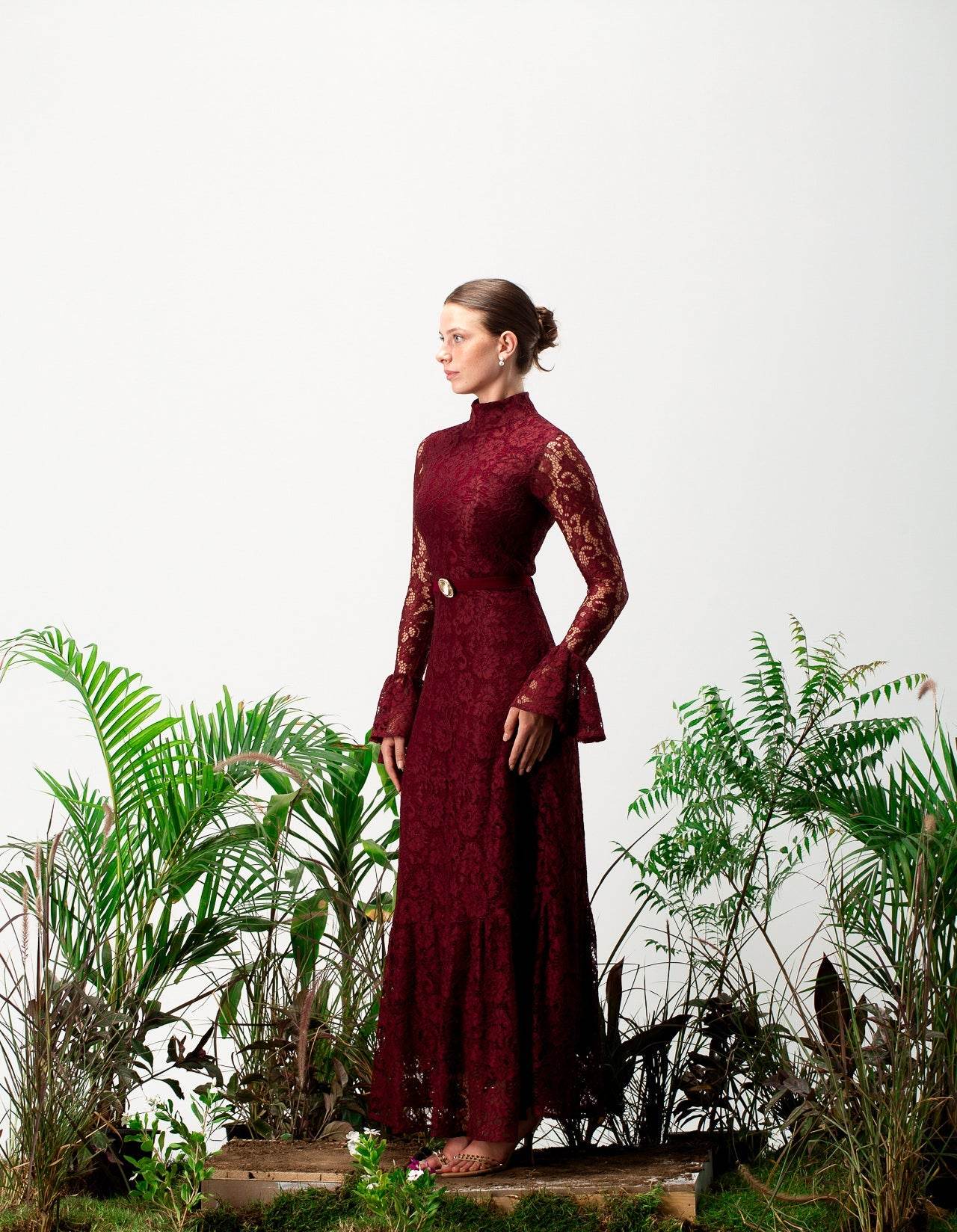 Isolde long sleeves Dress - MOONMAINS EGY