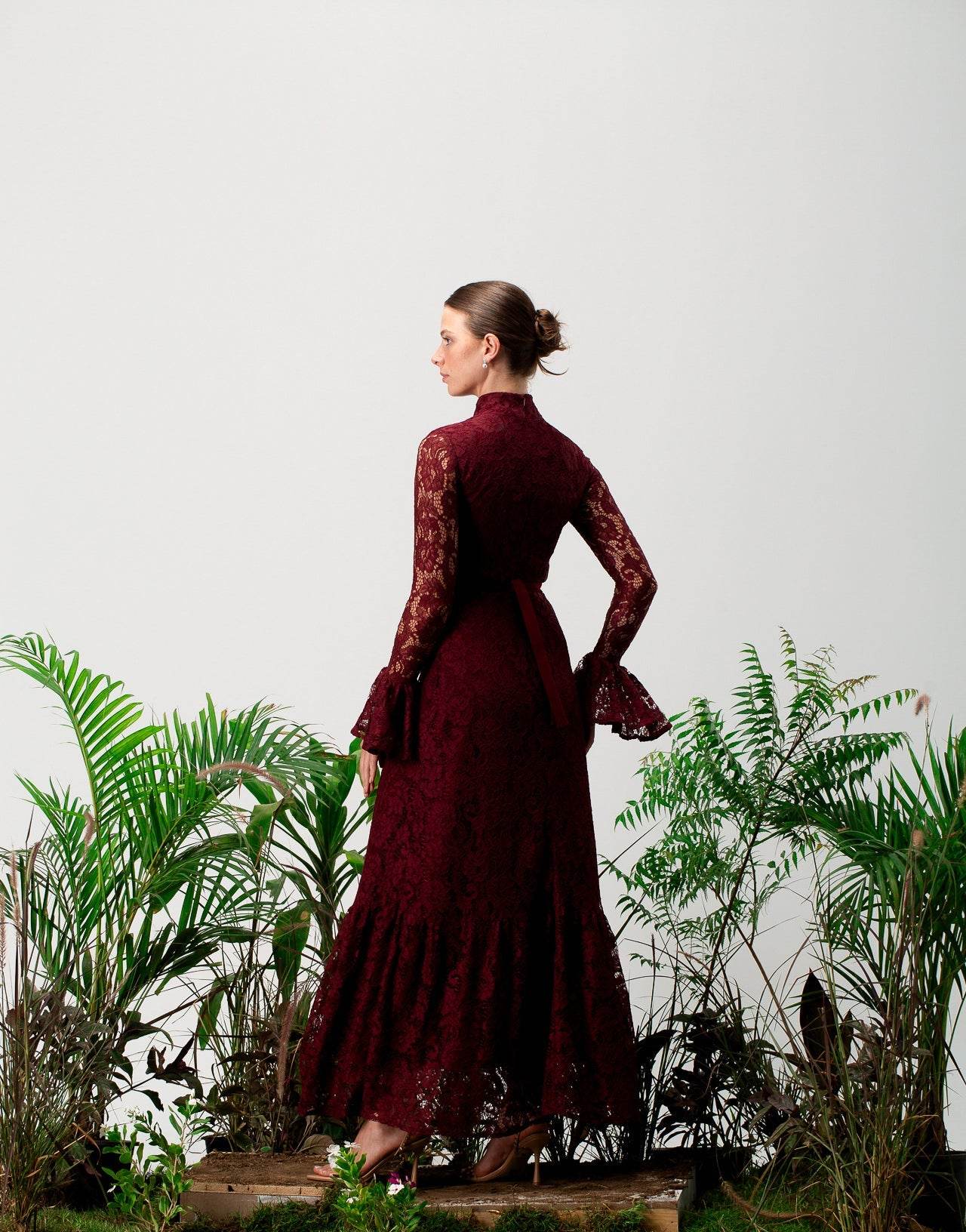 Isolde long sleeves Dress - MOONMAINS EGY