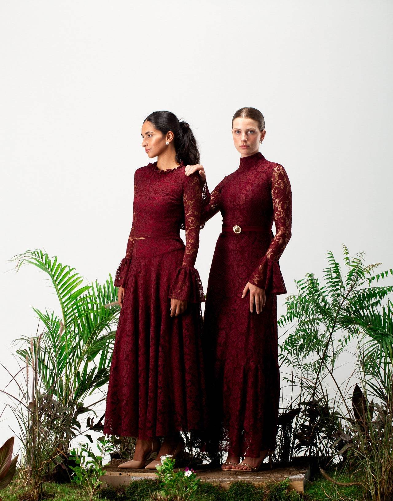 Isolde long sleeves Dress - MOONMAINS EGY