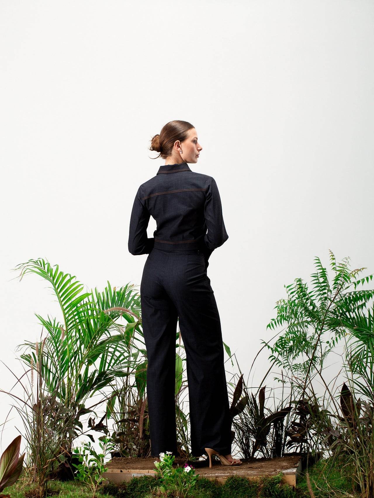 Denim Two-Pieces Set - MOONMAINS EGY